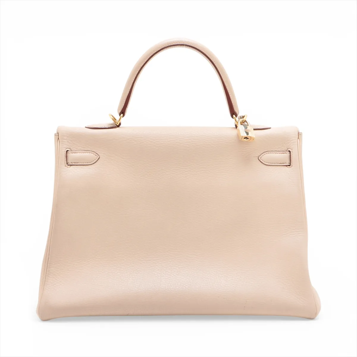 [Individually packaged] Hermes Kelly 35 Letournée Taurillon Clemence Beige Gold Hardware E: 2001 — view 2