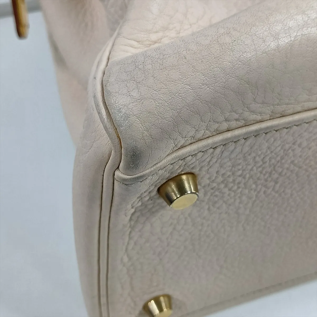 [Individually packaged] Hermes Kelly 35 Letournée Taurillon Clemence Beige Gold Hardware E: 2001 — view 15