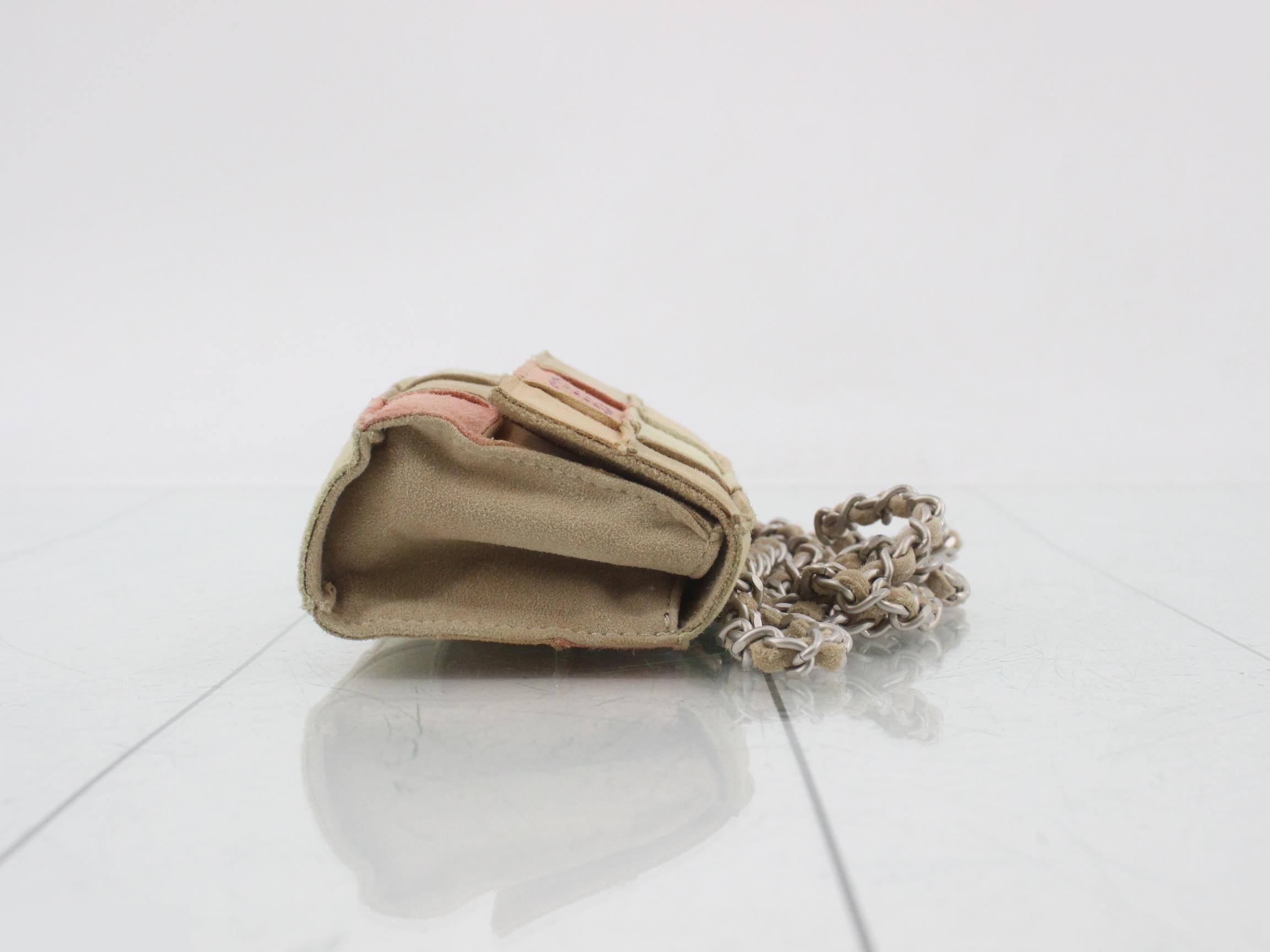Mini Chocolate Bar Chain Shoulder Bag — view 3