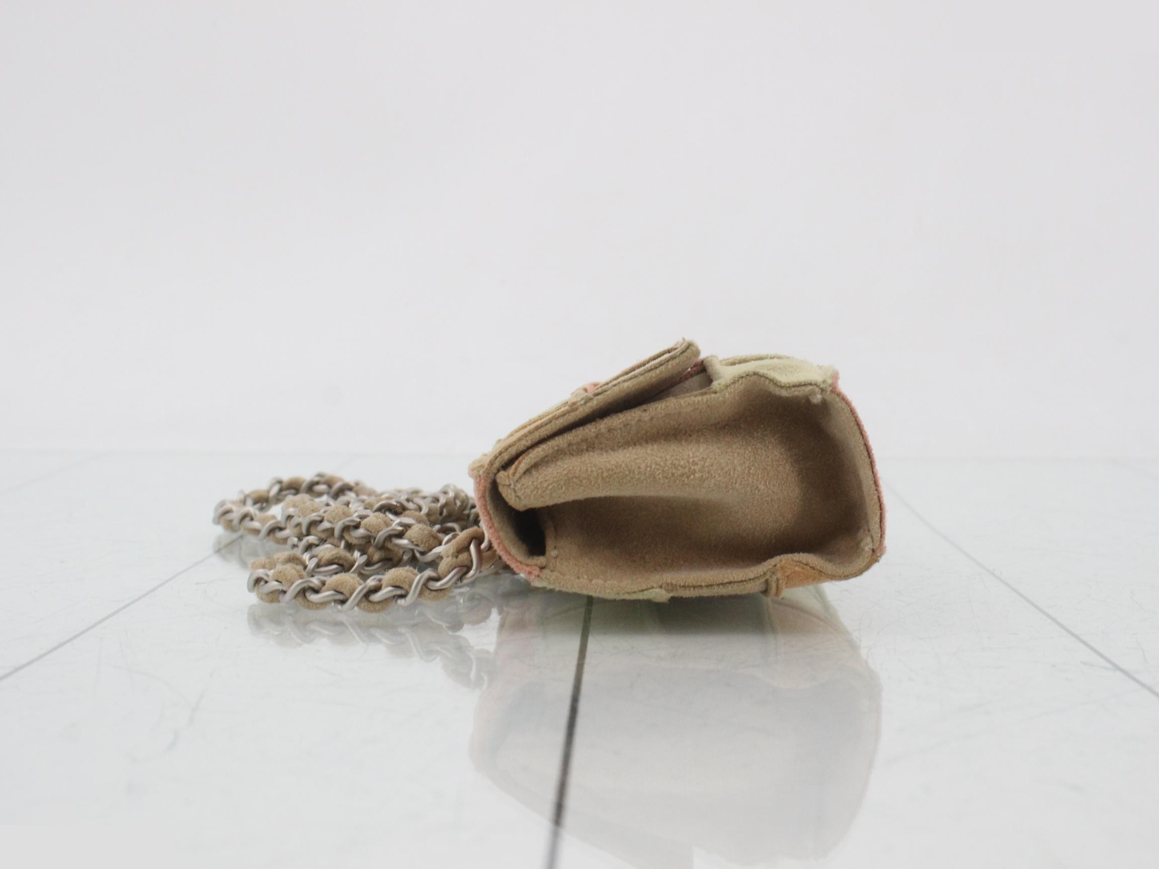 Mini Chocolate Bar Chain Shoulder Bag — view 4