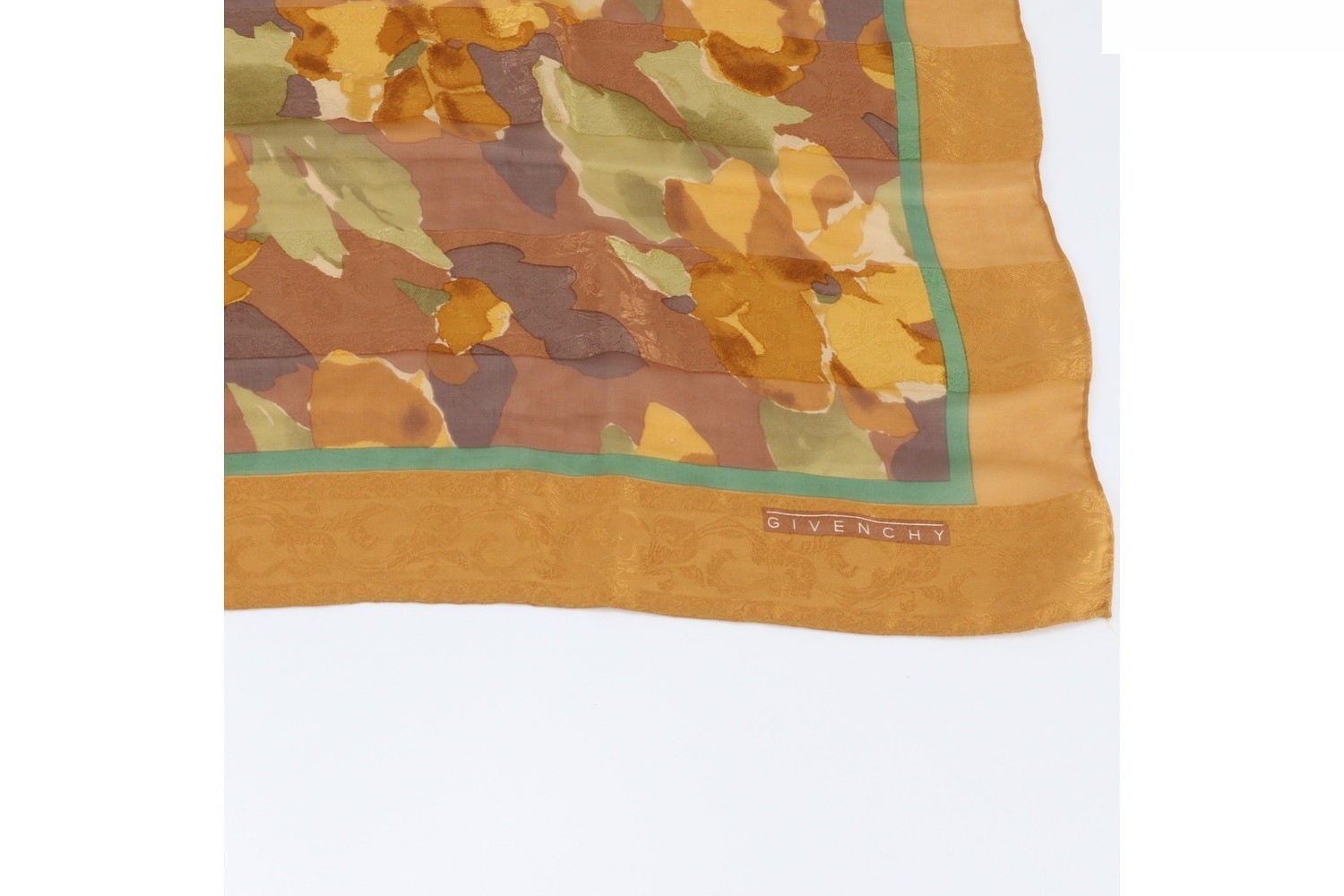 100% Silk Scarf with Tag — view 5