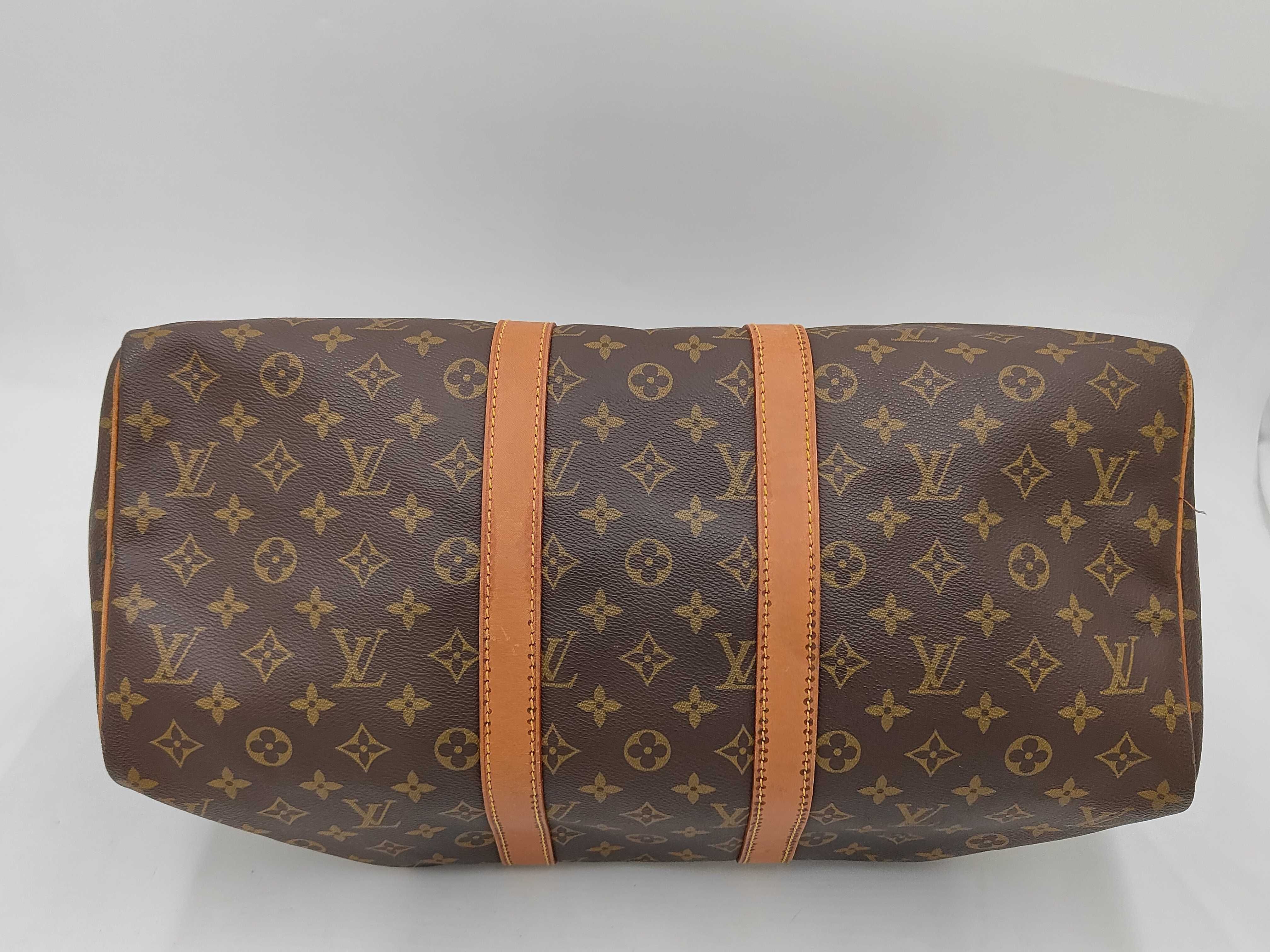 Monogram Keepall 45 VI8909 Boston Bag — view 4