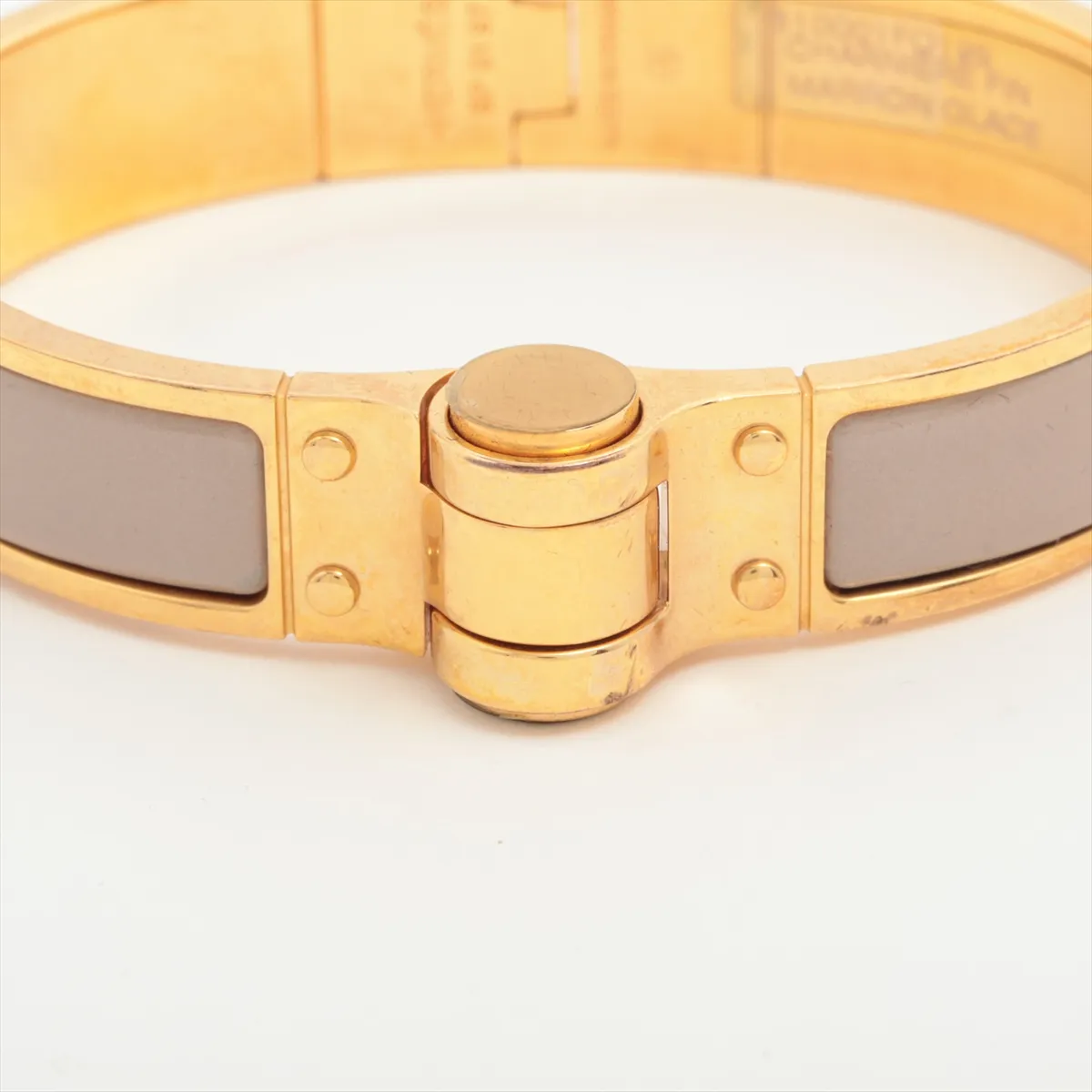 Charnière Fan SP0197 Bangle GP Marron Glace x Gold — view 3
