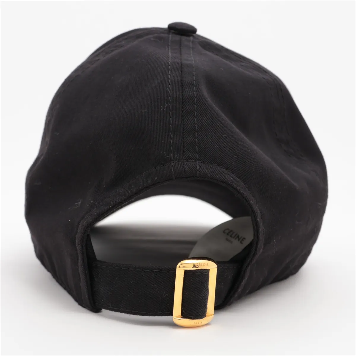 2AUA1242N Logo Cap, Size L, Polyester x Cotton, Black. — view 3