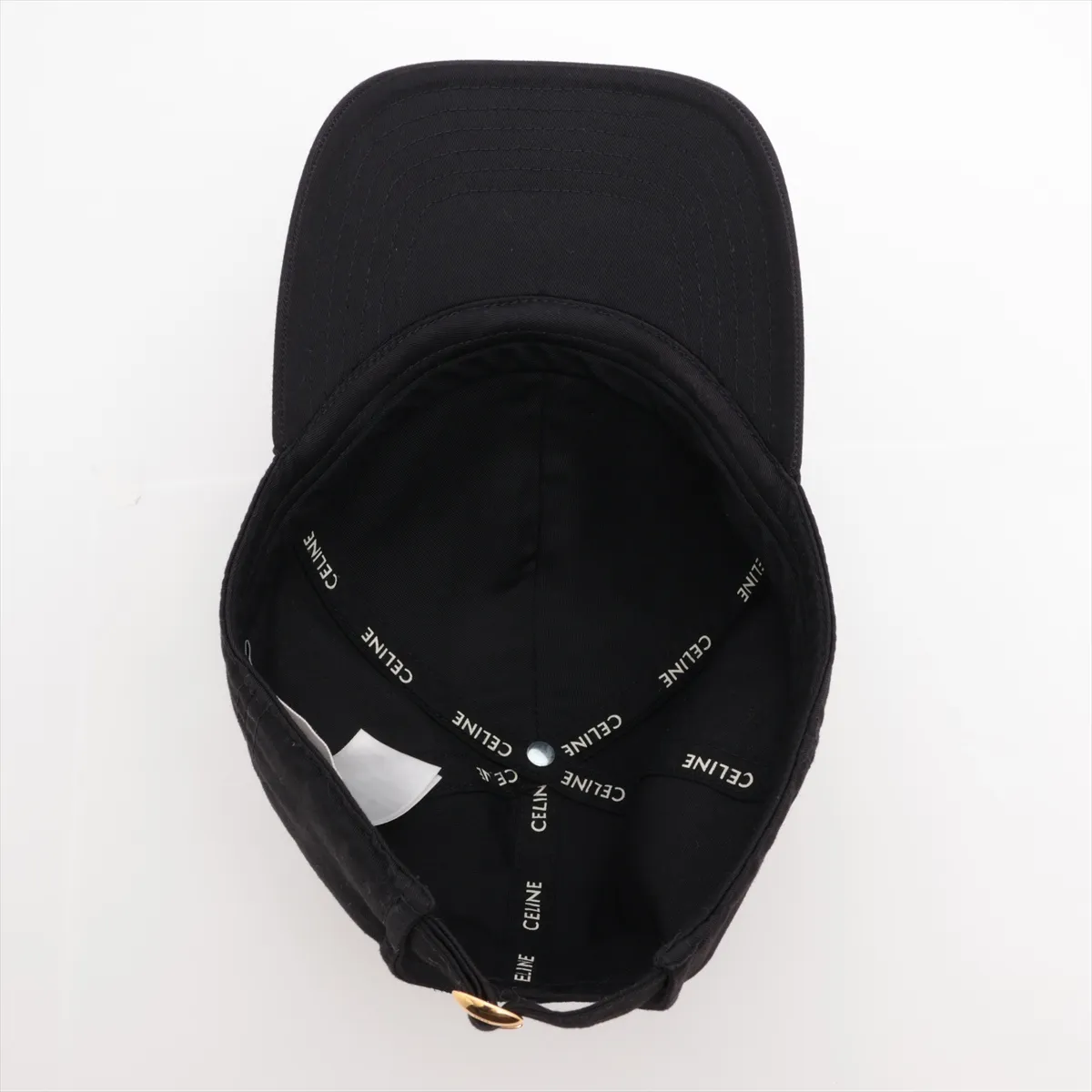 2AUA1242N Logo Cap, Size L, Polyester x Cotton, Black. — view 4