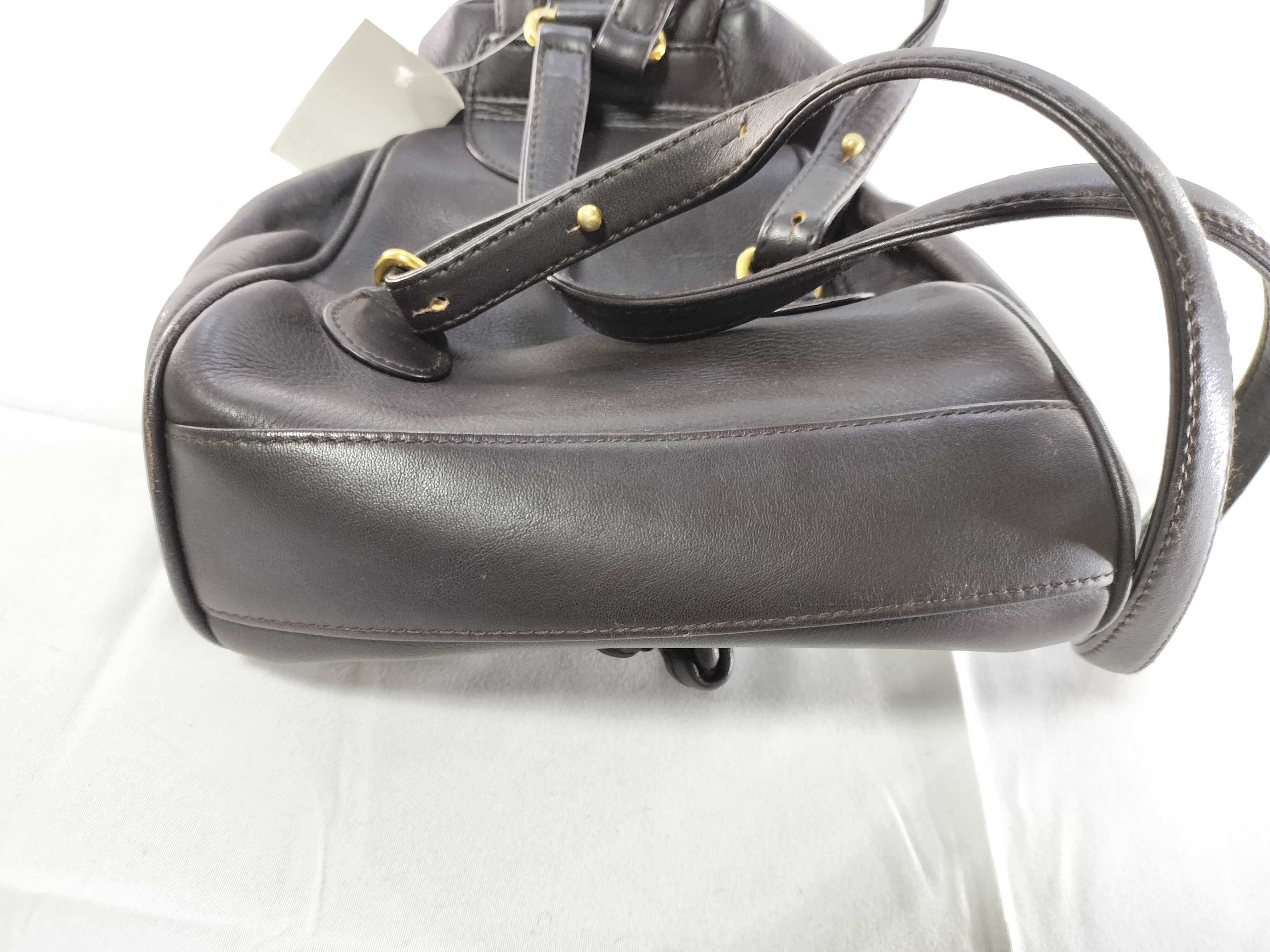 Backpack with CD Logo, Brown — view 7