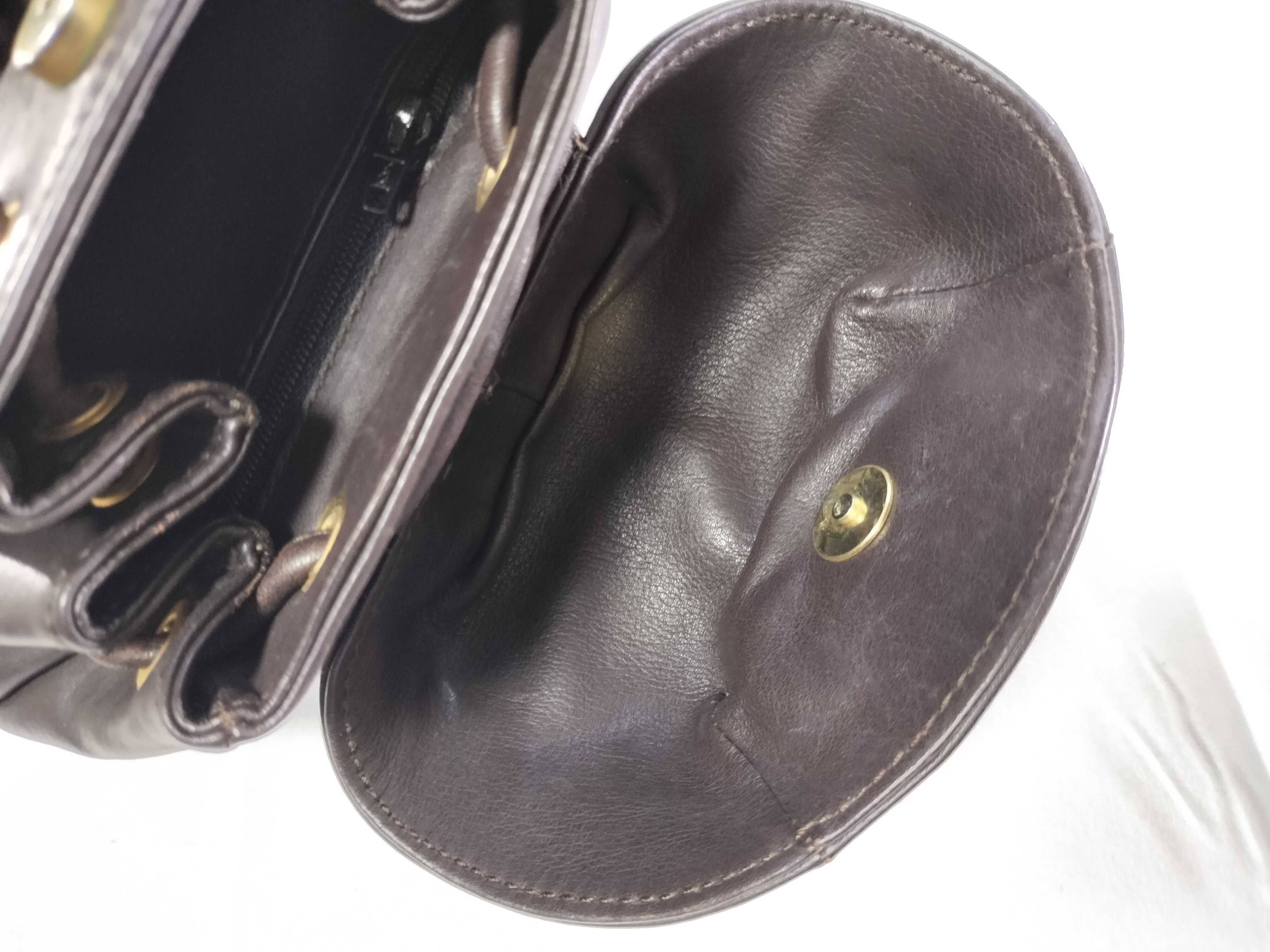 Backpack with CD Logo, Brown — view 8