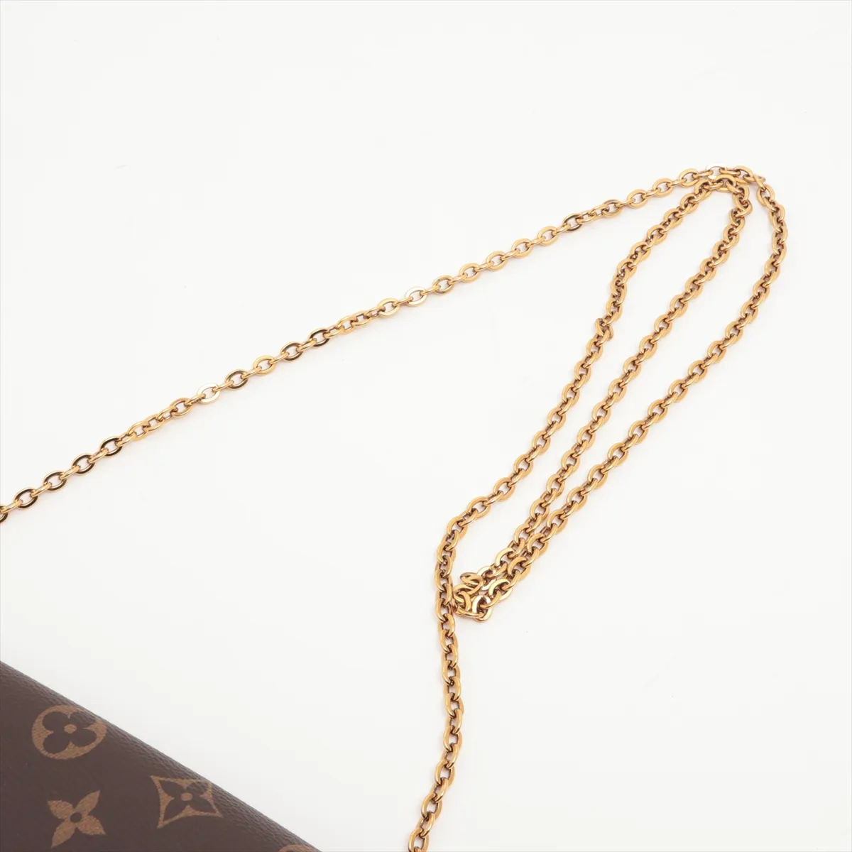 Monogram Portefeuille Flor Chain M67405 Serial Unknown Brown — view 5