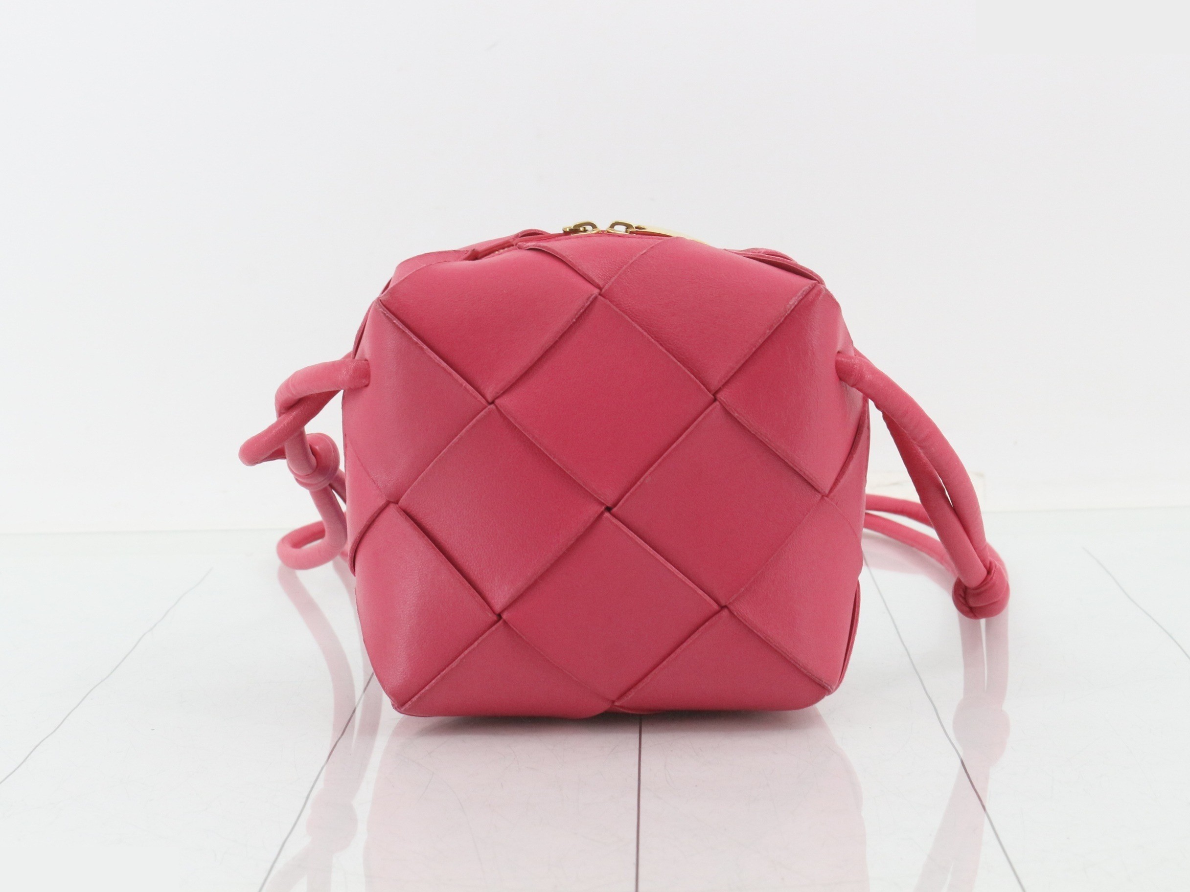 Maxi Intrecciato Mini Cassette Camera Bag Shoulder Bag — view 2