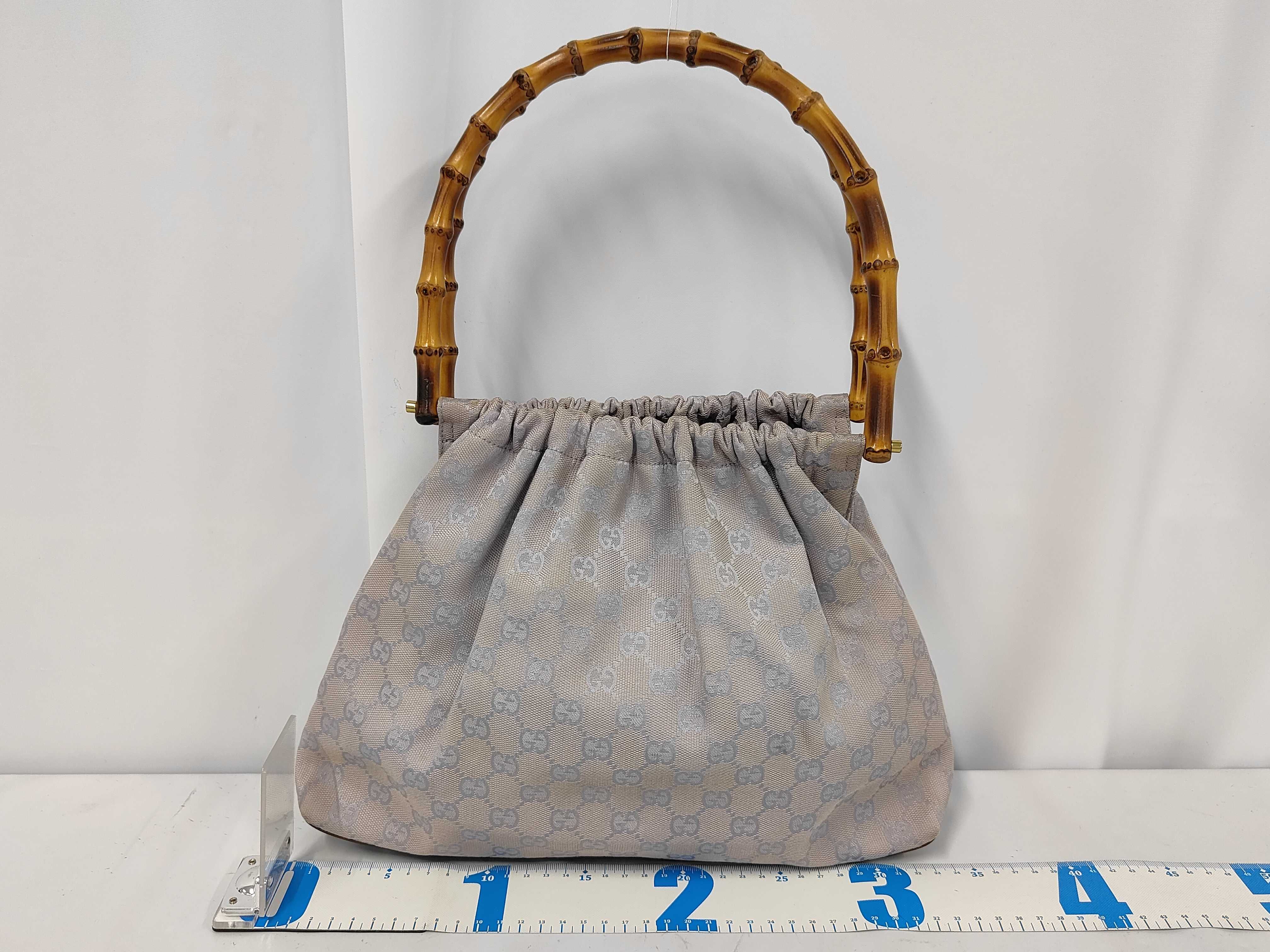 Bamboo 92708 GG Canvas Handbag — view 2