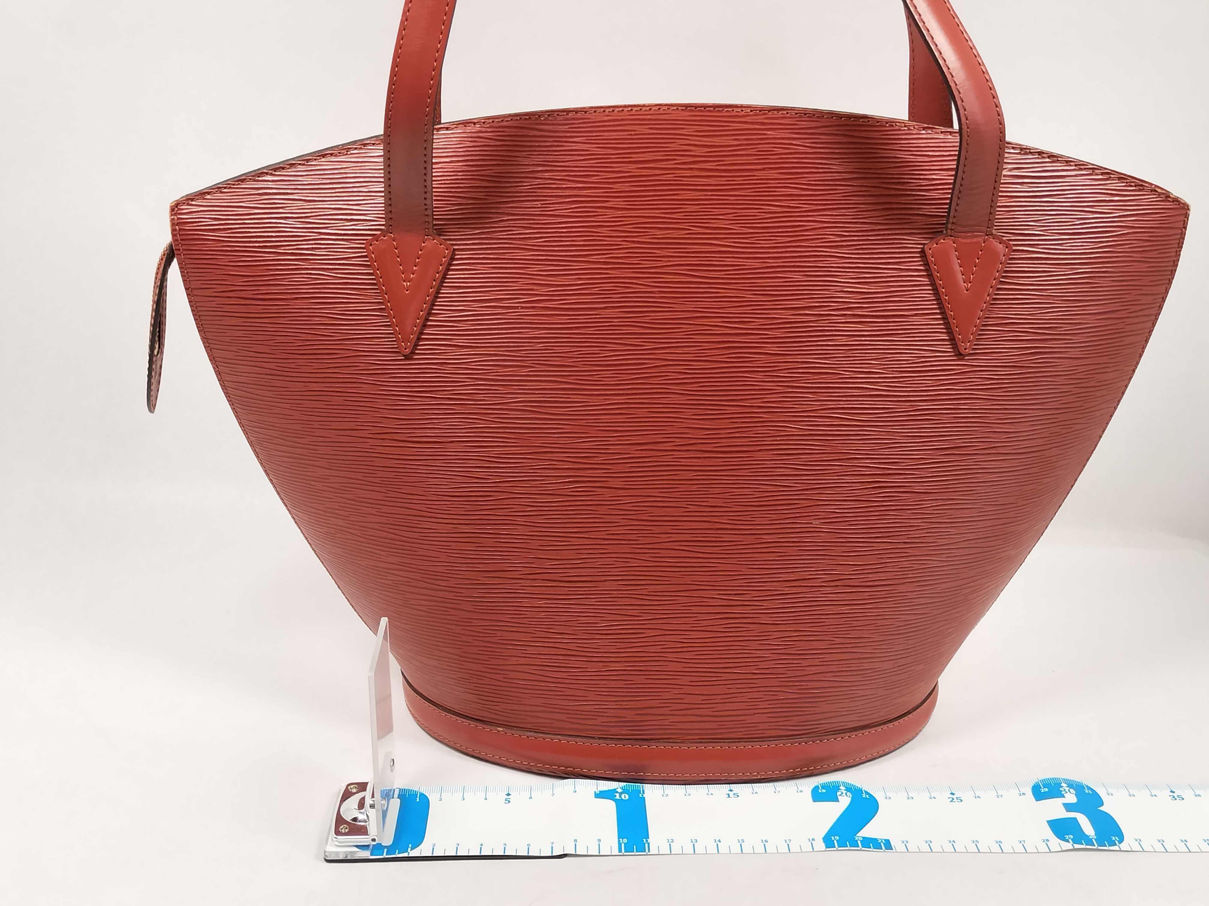 Epi Saint Jacques Brown Shoulder Bag M52267 — view 2