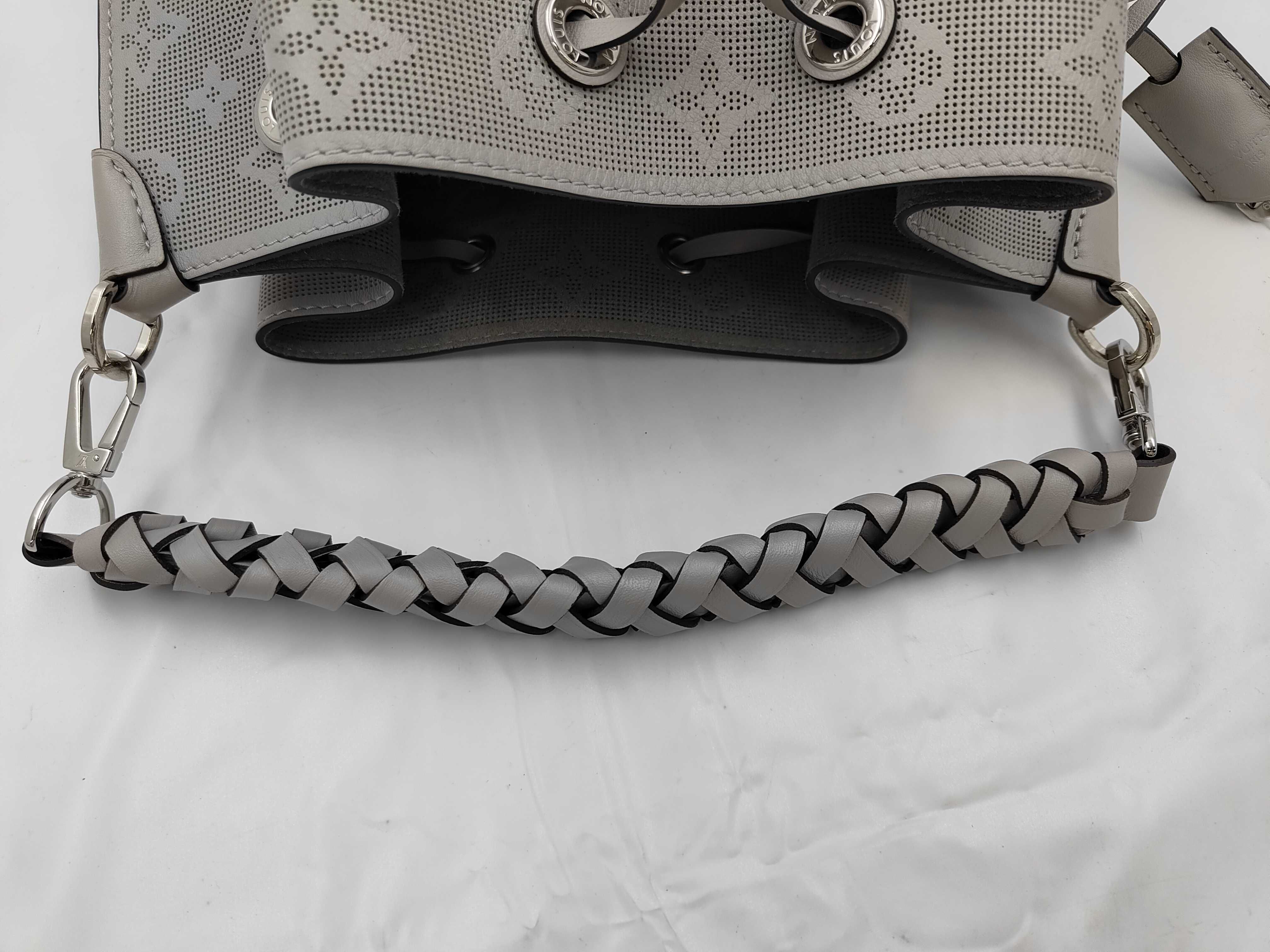 Monogram Mahina Leather Mulia Handbag — view 3