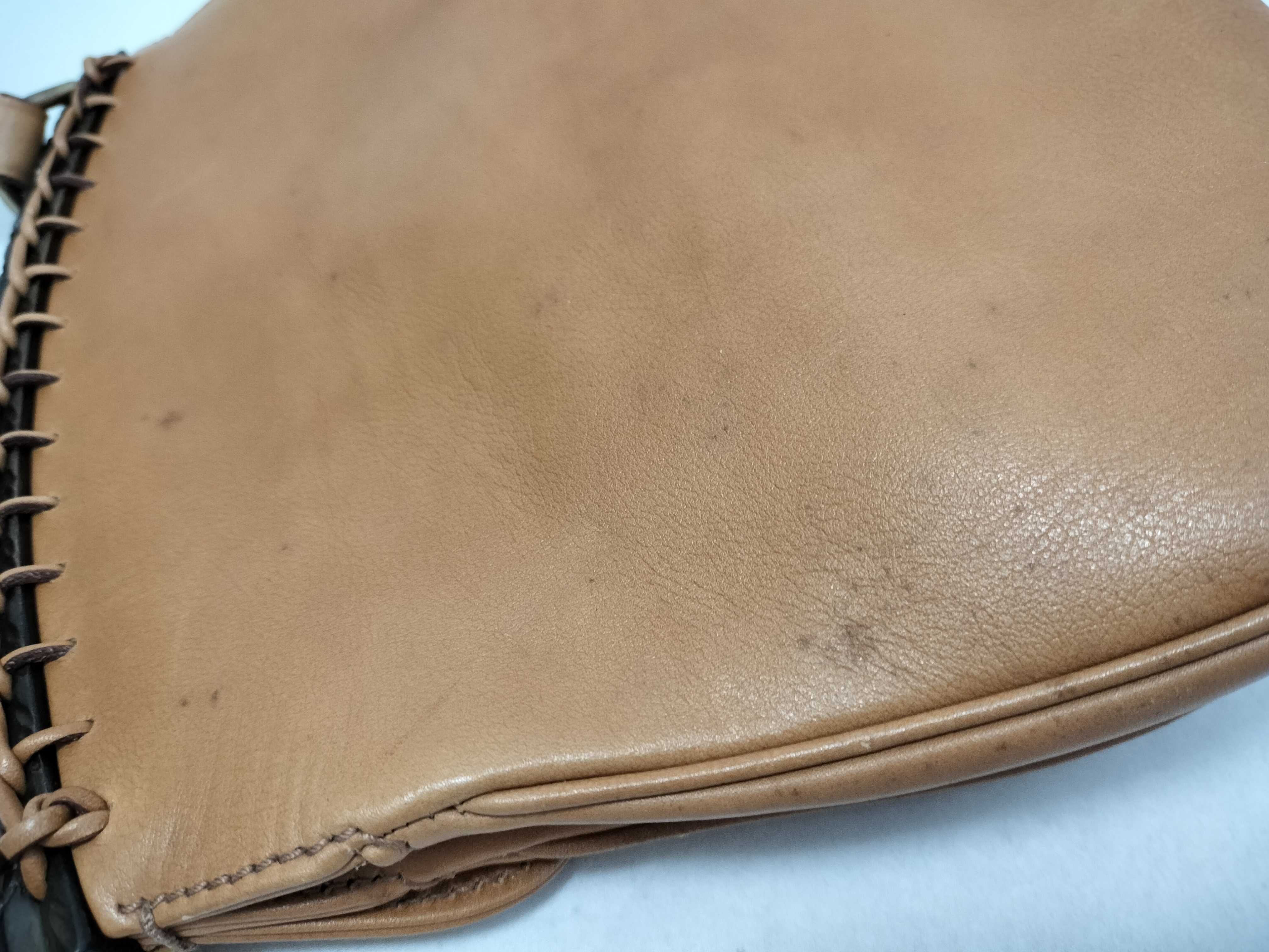 Wood Leather Shoulder Bag — view 15