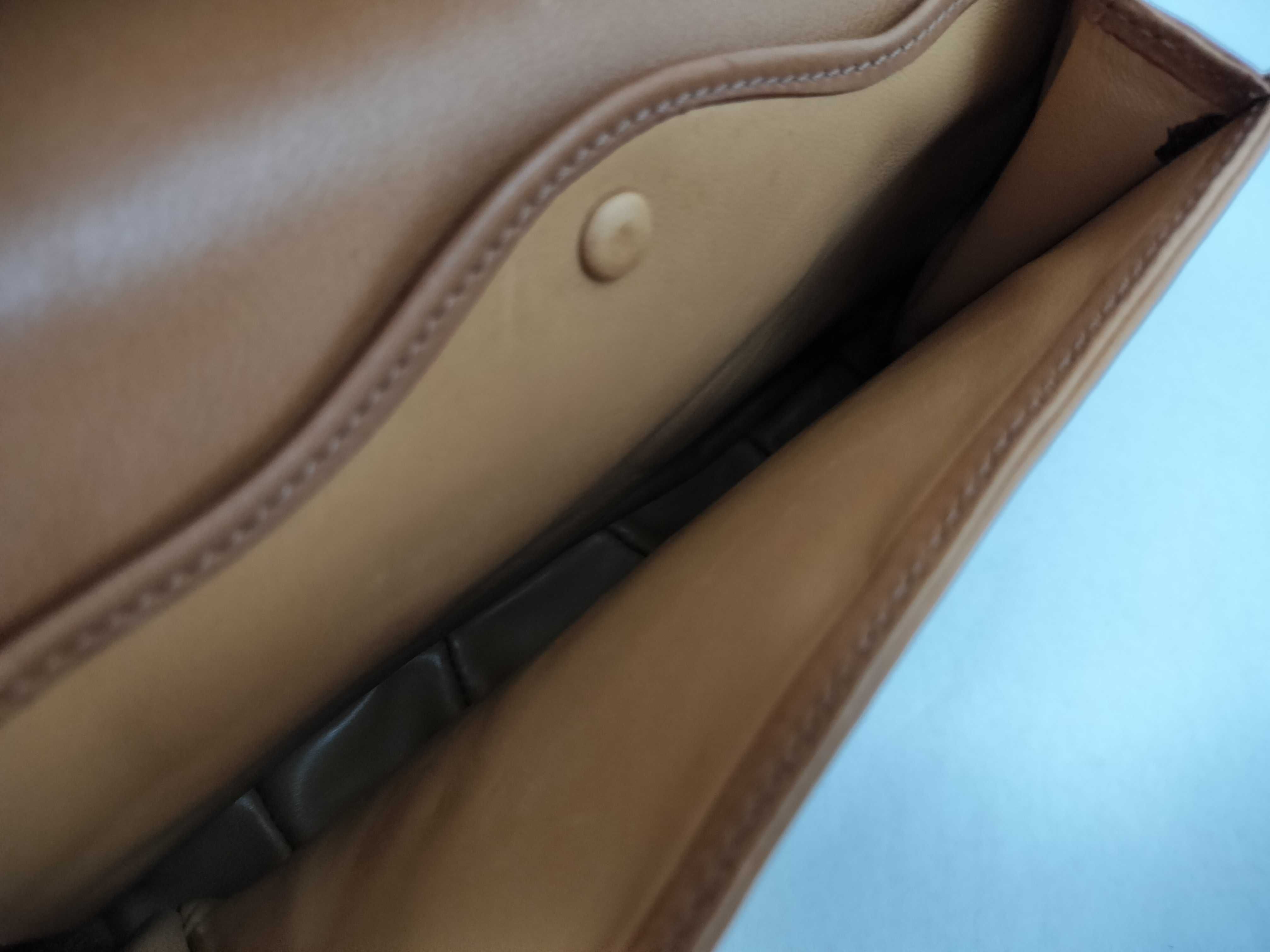 Wood Leather Shoulder Bag — view 10