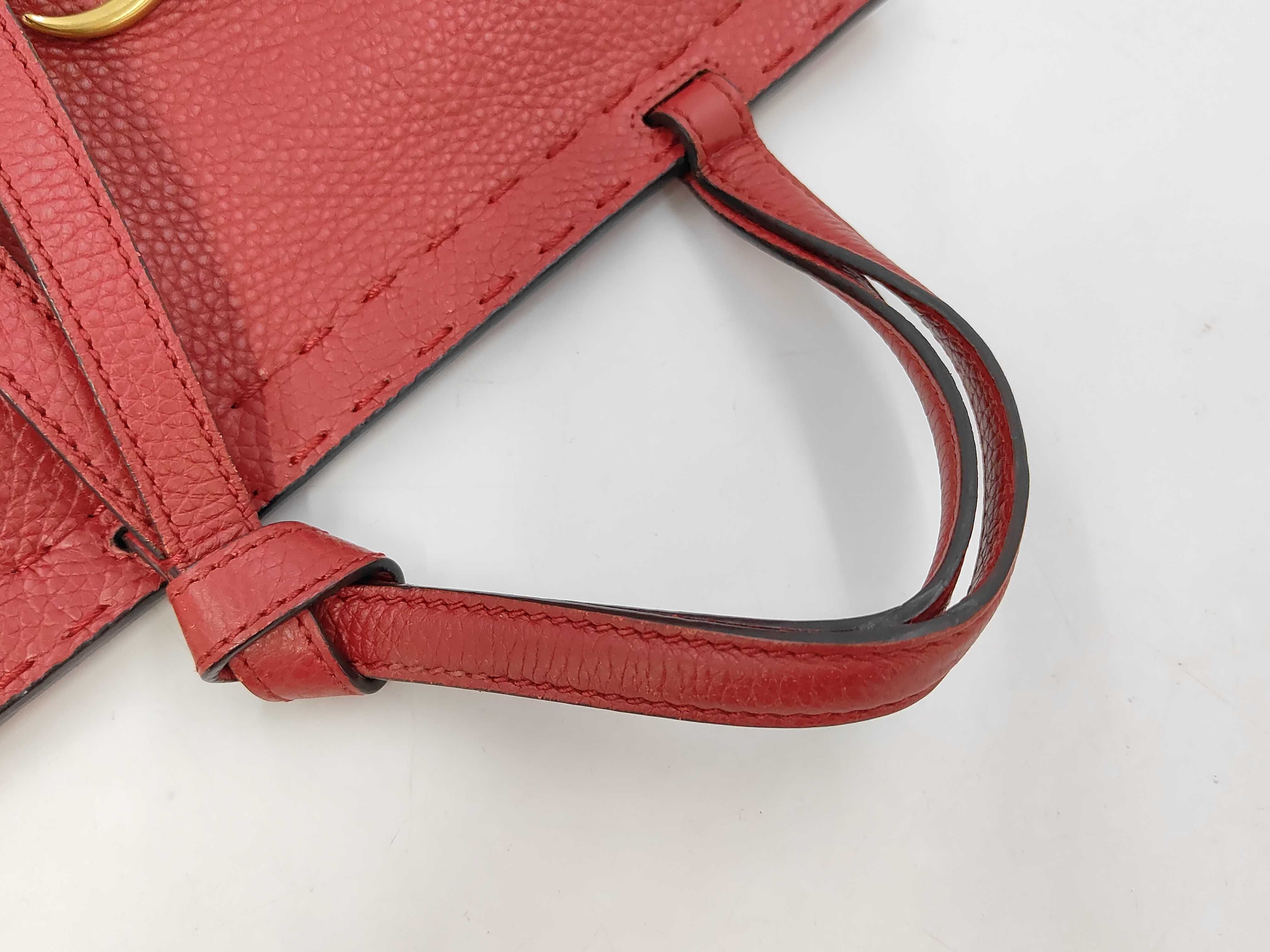 GG MARMONT 2WAY LEATHER SHOULDER BAG RED Handbag (442622) — view 5