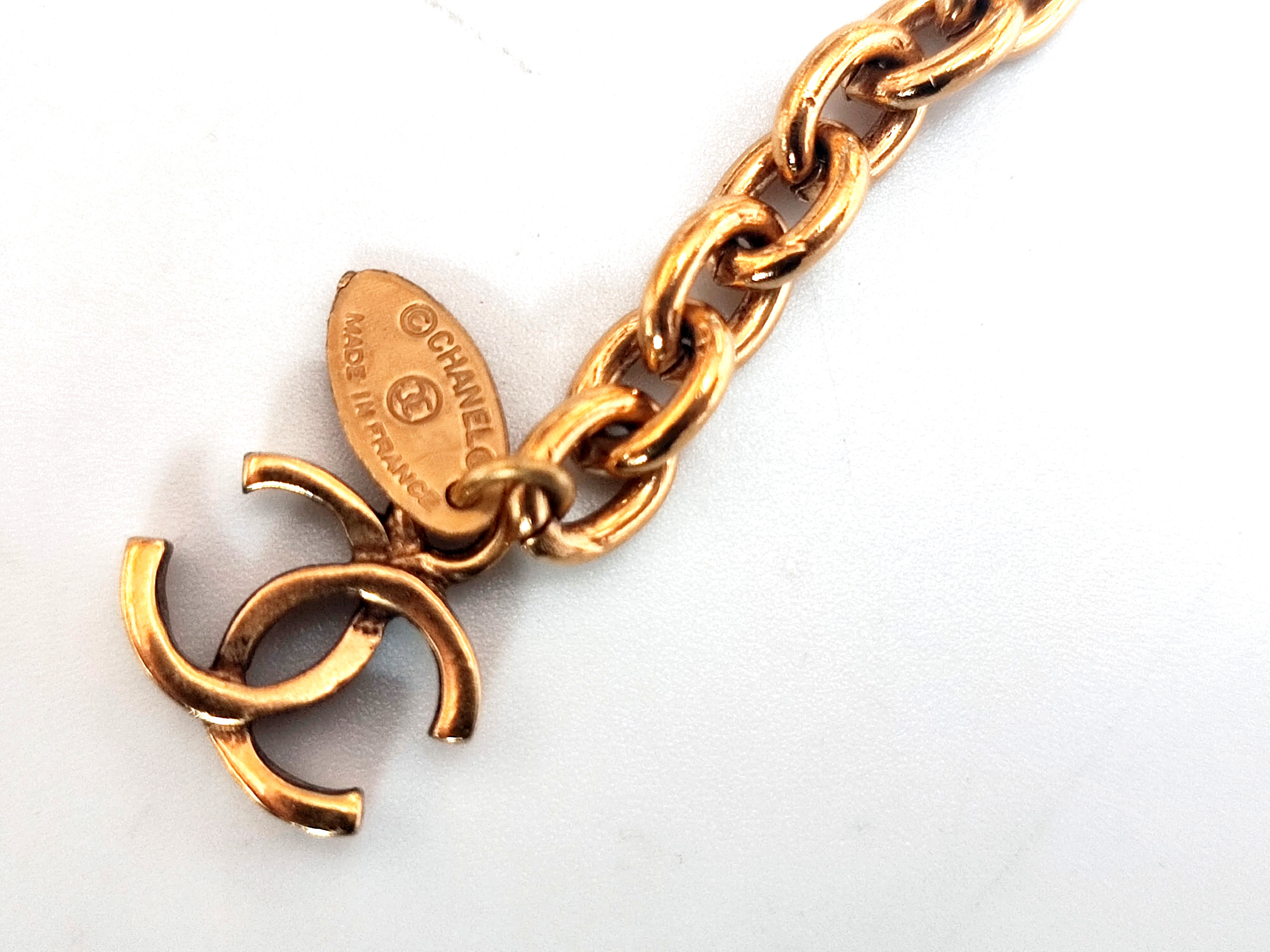 Coco Mark Flower Pearl Necklace — view 3