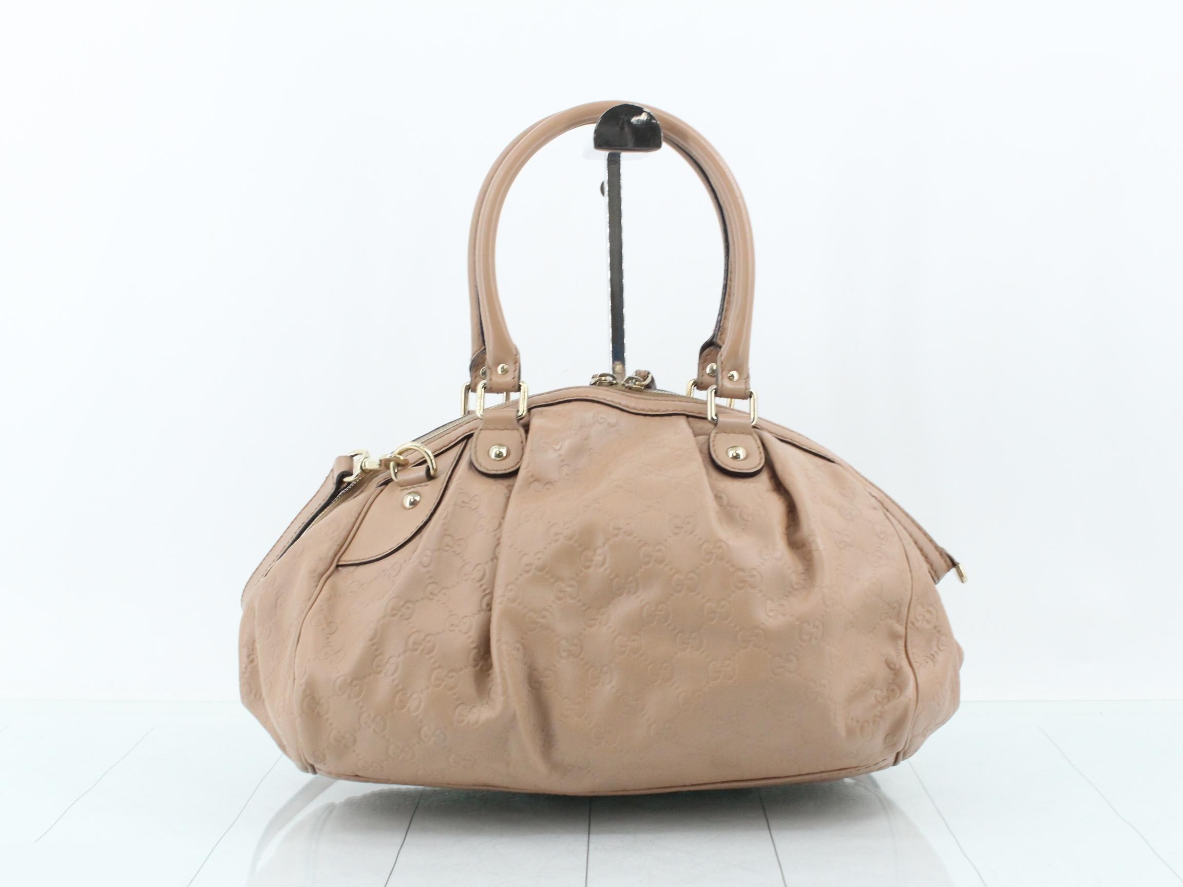 2-way GG Shima Leather Sukey Shoulder Bag — view 2