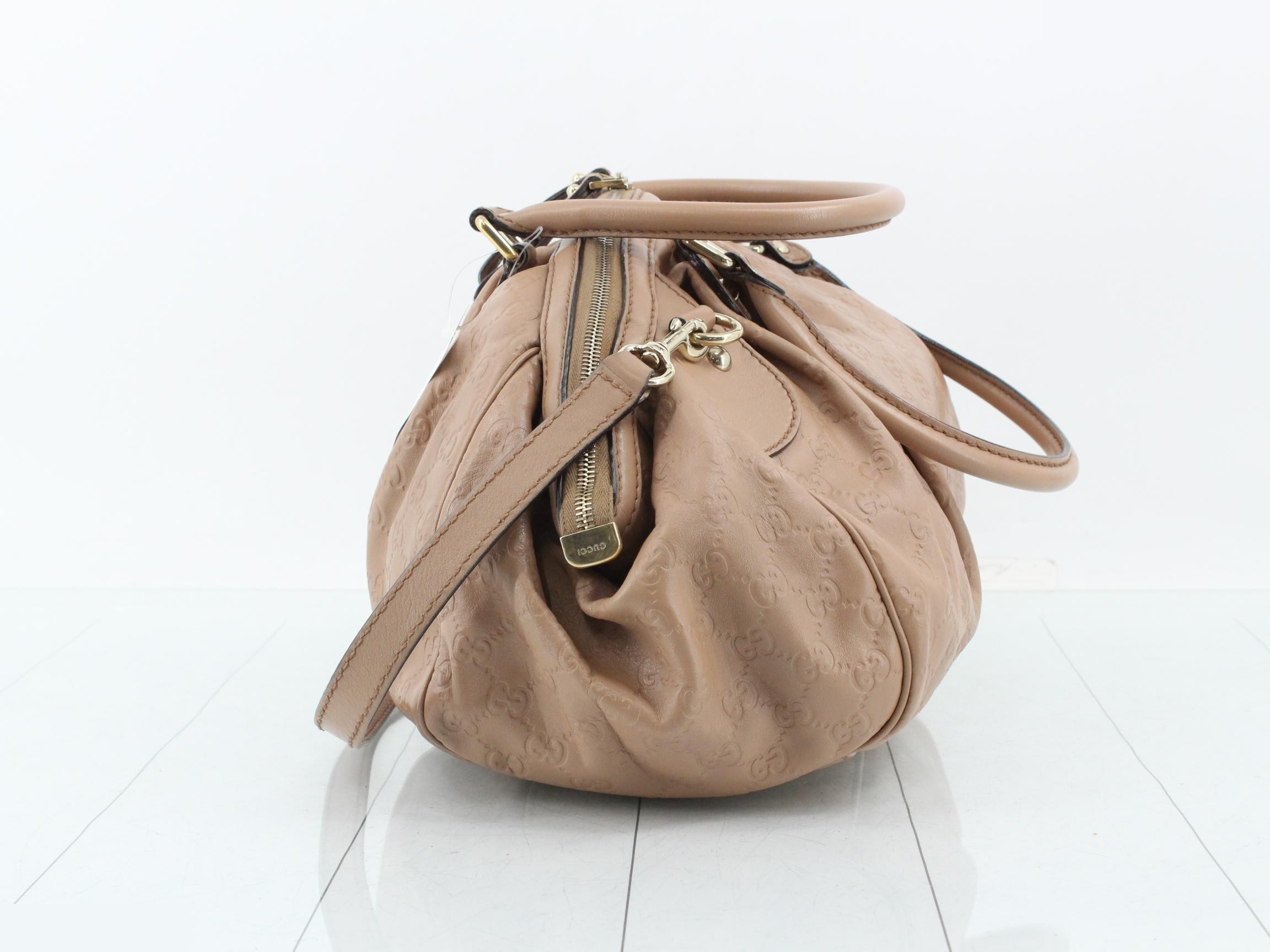 2-way GG Shima Leather Sukey Shoulder Bag — view 3