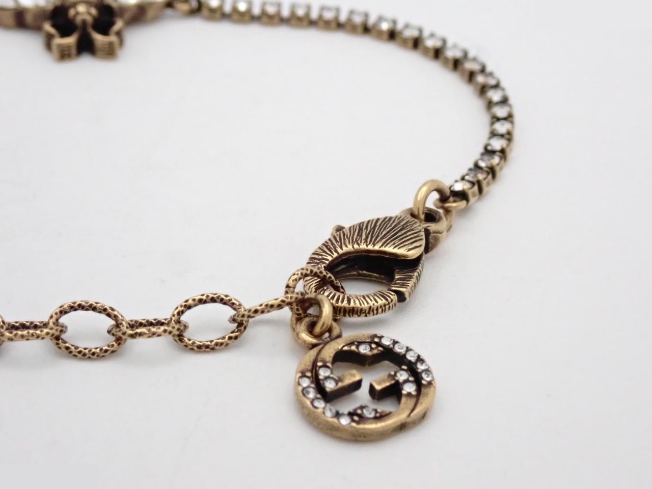 Bee Drop Pearl Bracelet, Wrist Circumference Approx. 18cm — view 3