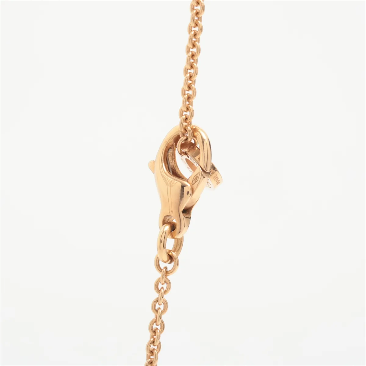 B.zero1 Necklace, 750 (PG) x Ceramic, 12.8g, K7WE33. Minor dents in the metal, small chips in the ceramic, and a — view 3