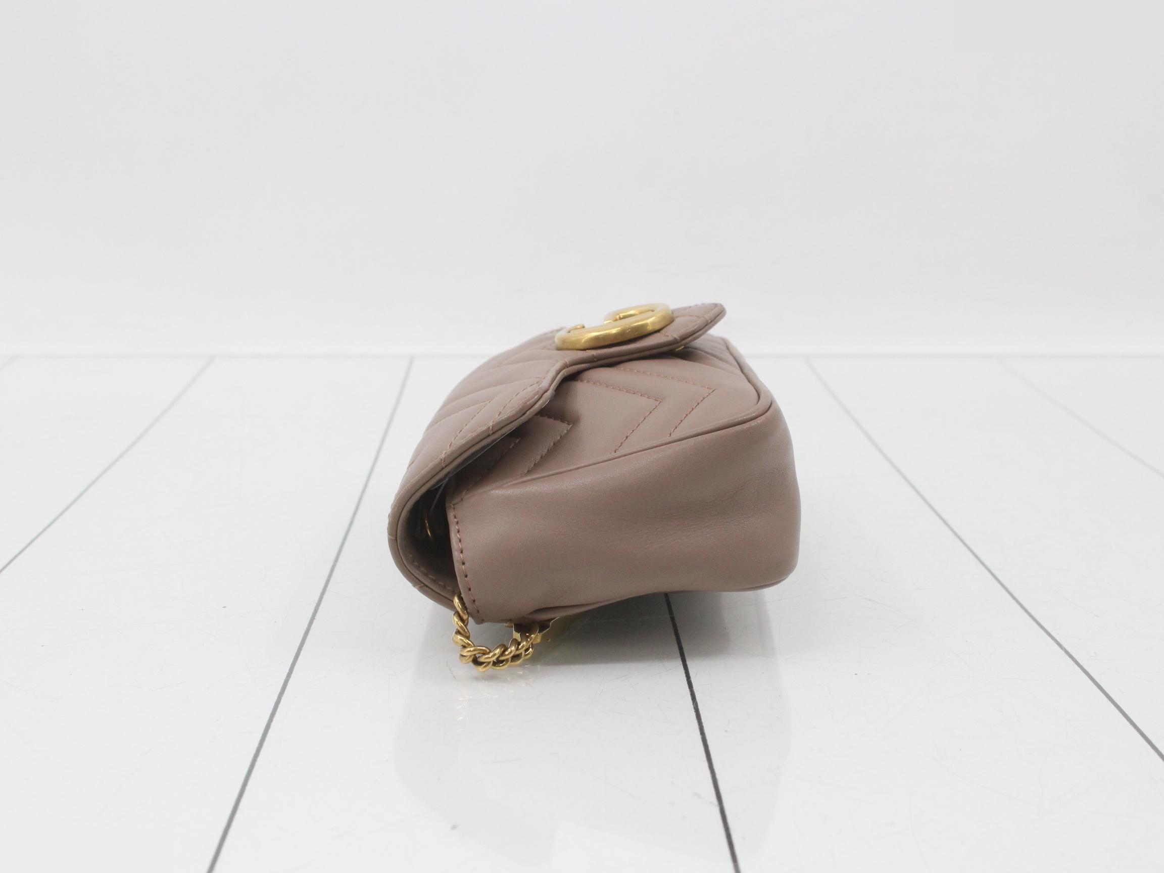 Marmont Shoulder Bag, Beige, 476483, 0959 — view 4