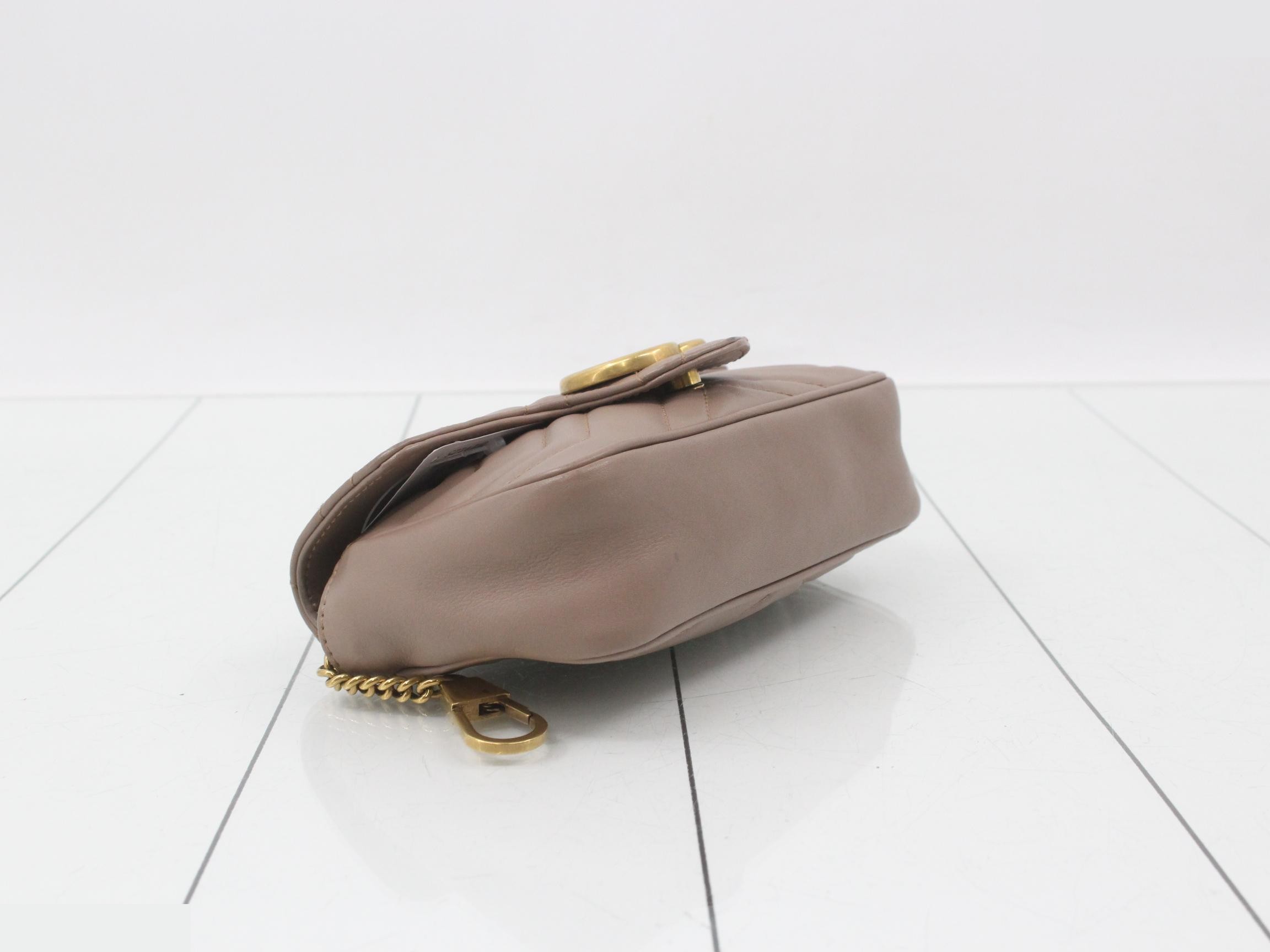 Marmont Shoulder Bag, Beige, 476483, 0959 — view 5