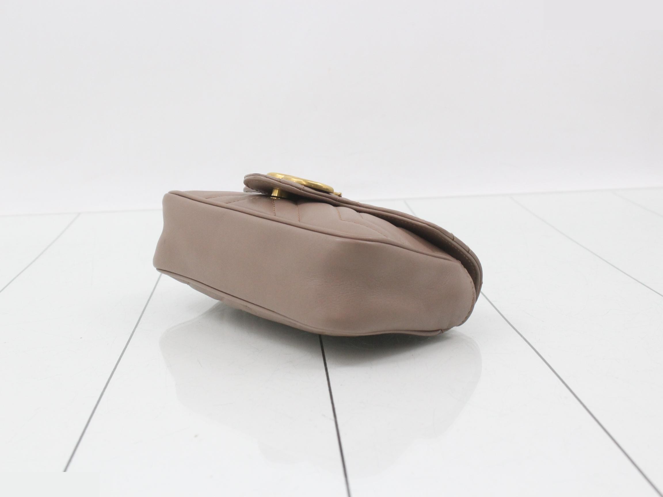 Marmont Shoulder Bag, Beige, 476483, 0959 — view 6