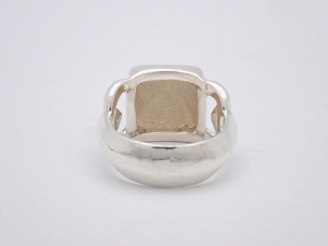 Medor Ring, 925 sterling silver, 8.1g, stamped "51", actual size #10 — view 2
