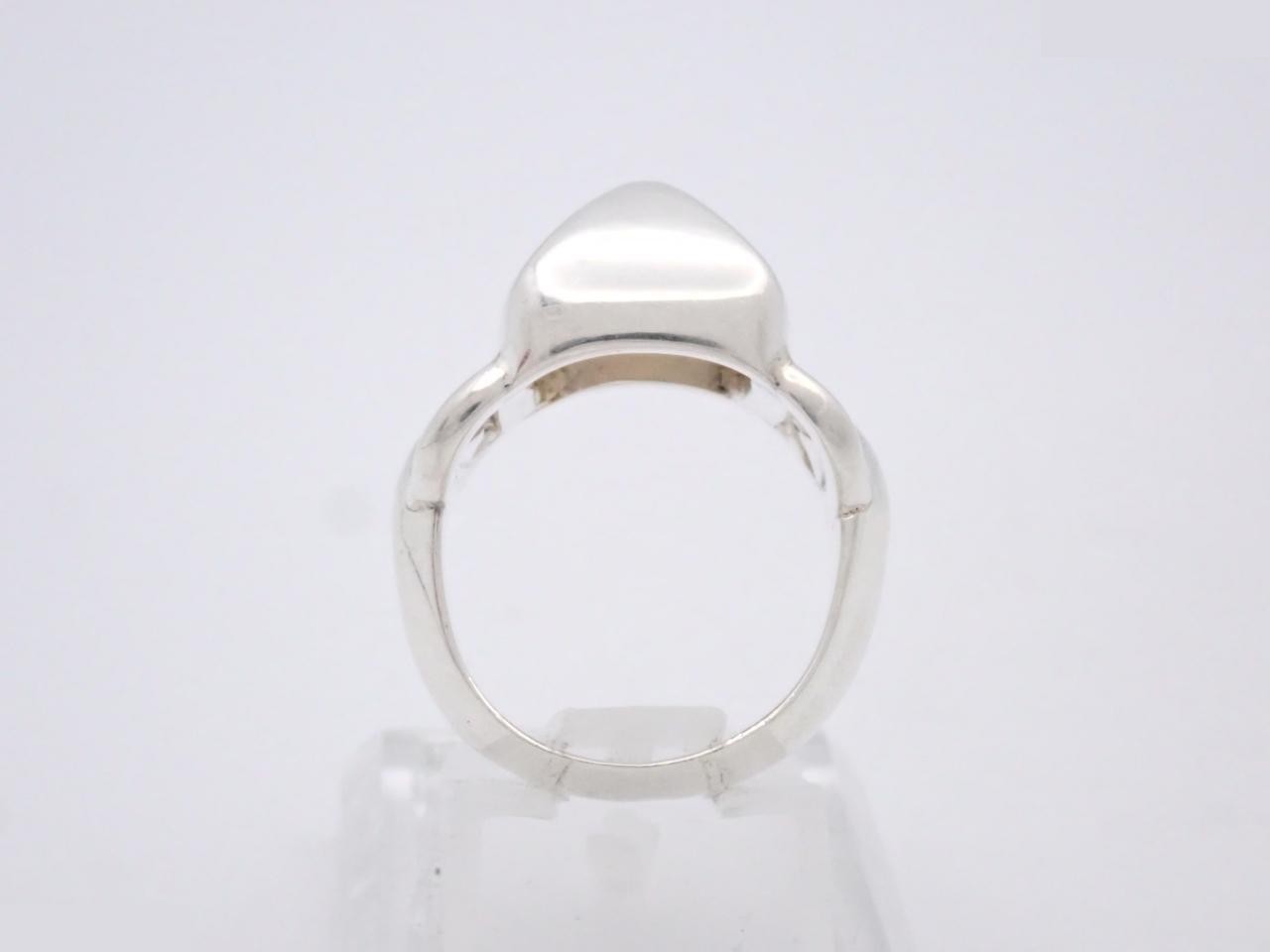 Medor Ring, 925 sterling silver, 8.1g, stamped "51", actual size #10 — view 3