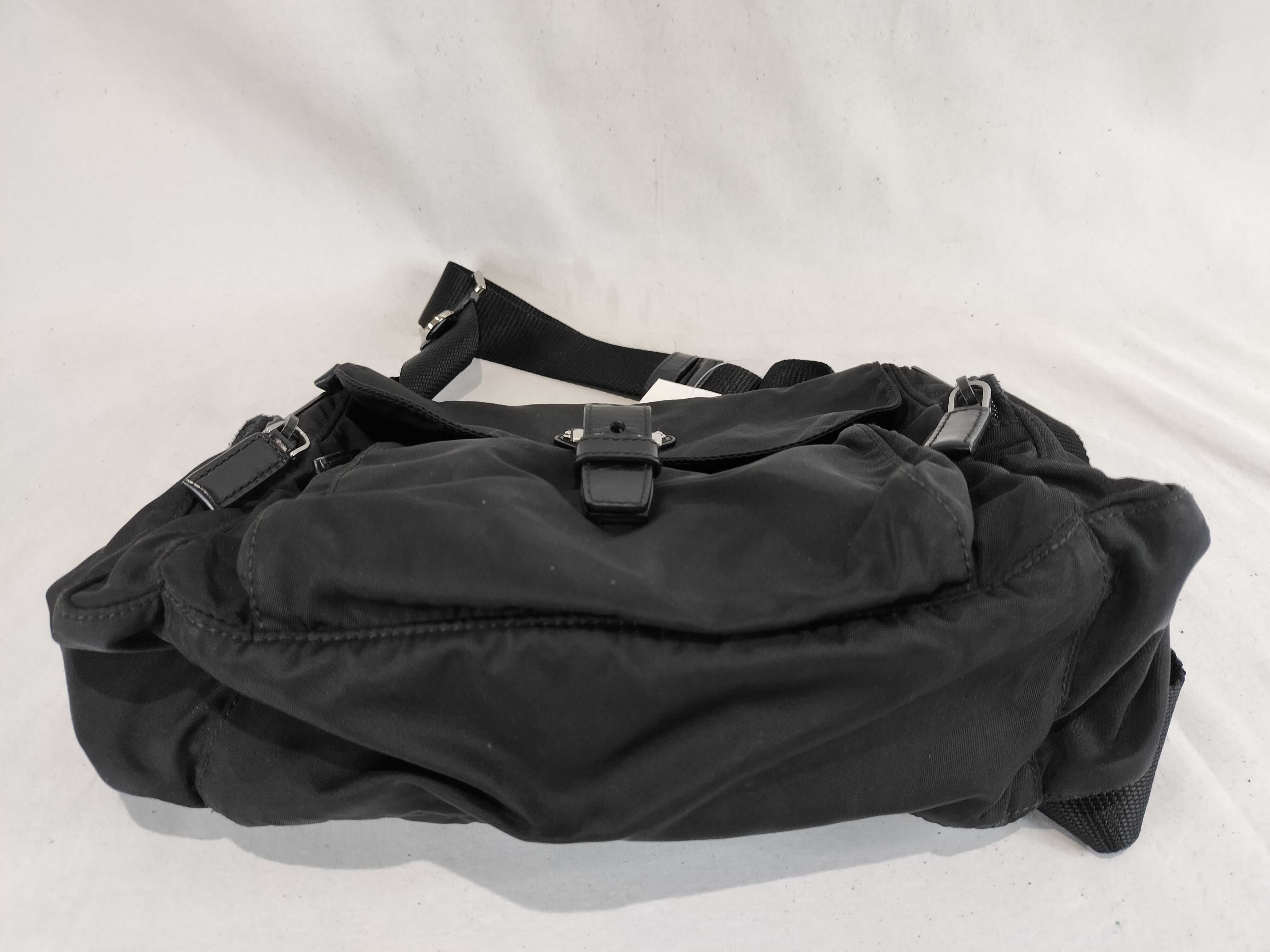 Nylon Side Pocket Shoulder Bag — view 8