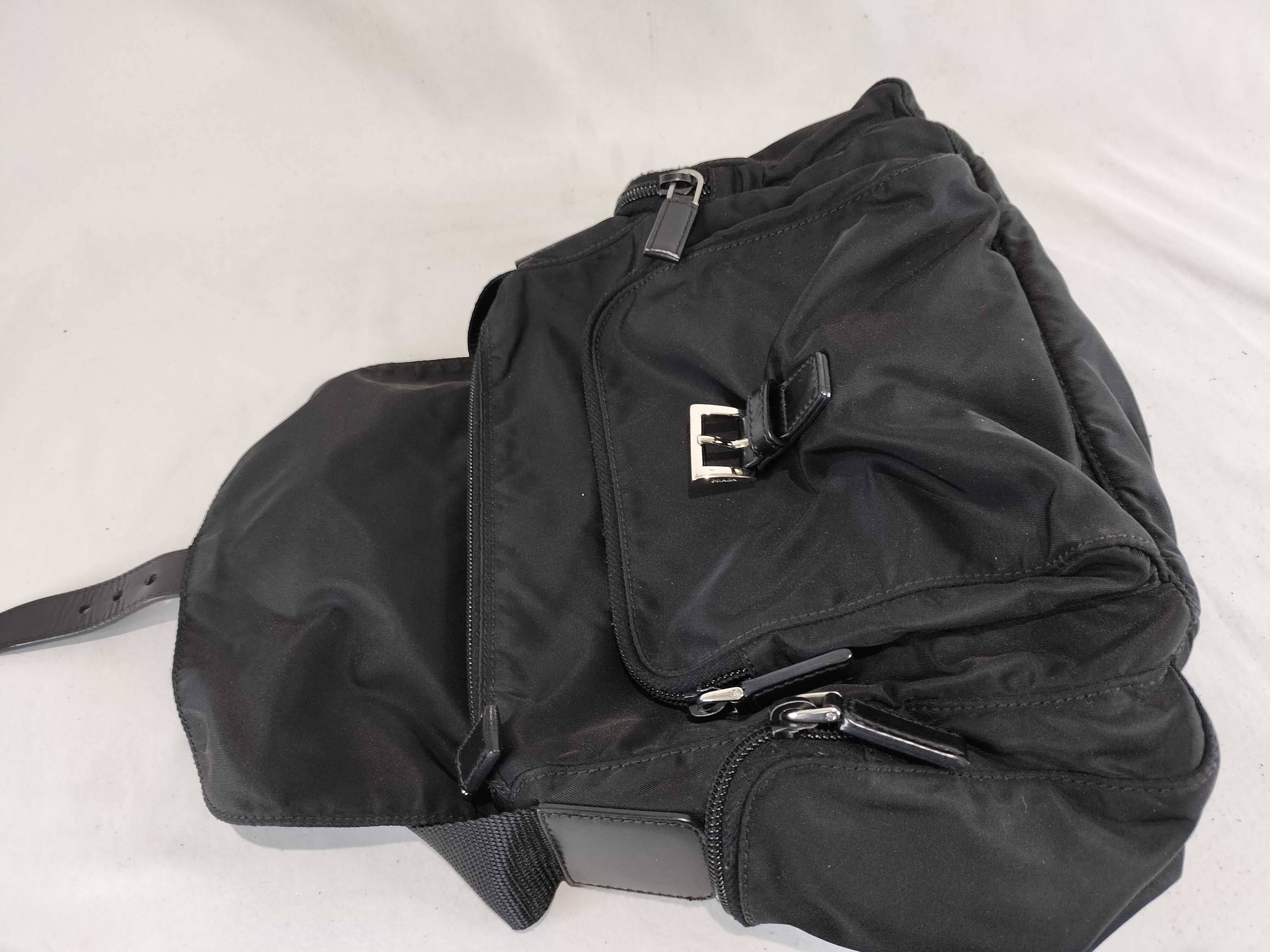 Nylon Side Pocket Shoulder Bag — view 9