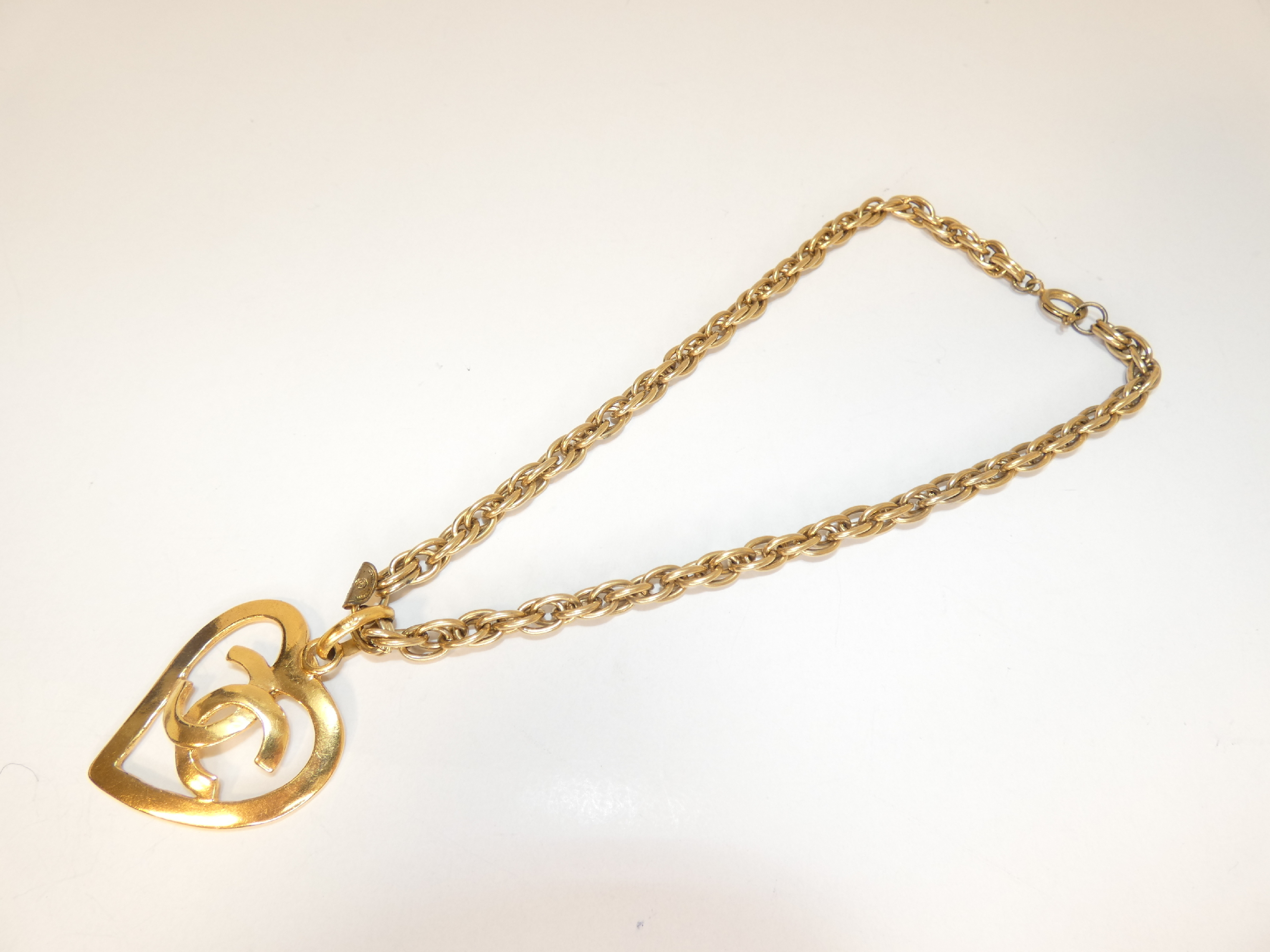 Coco Heart Chain Necklace — view 5