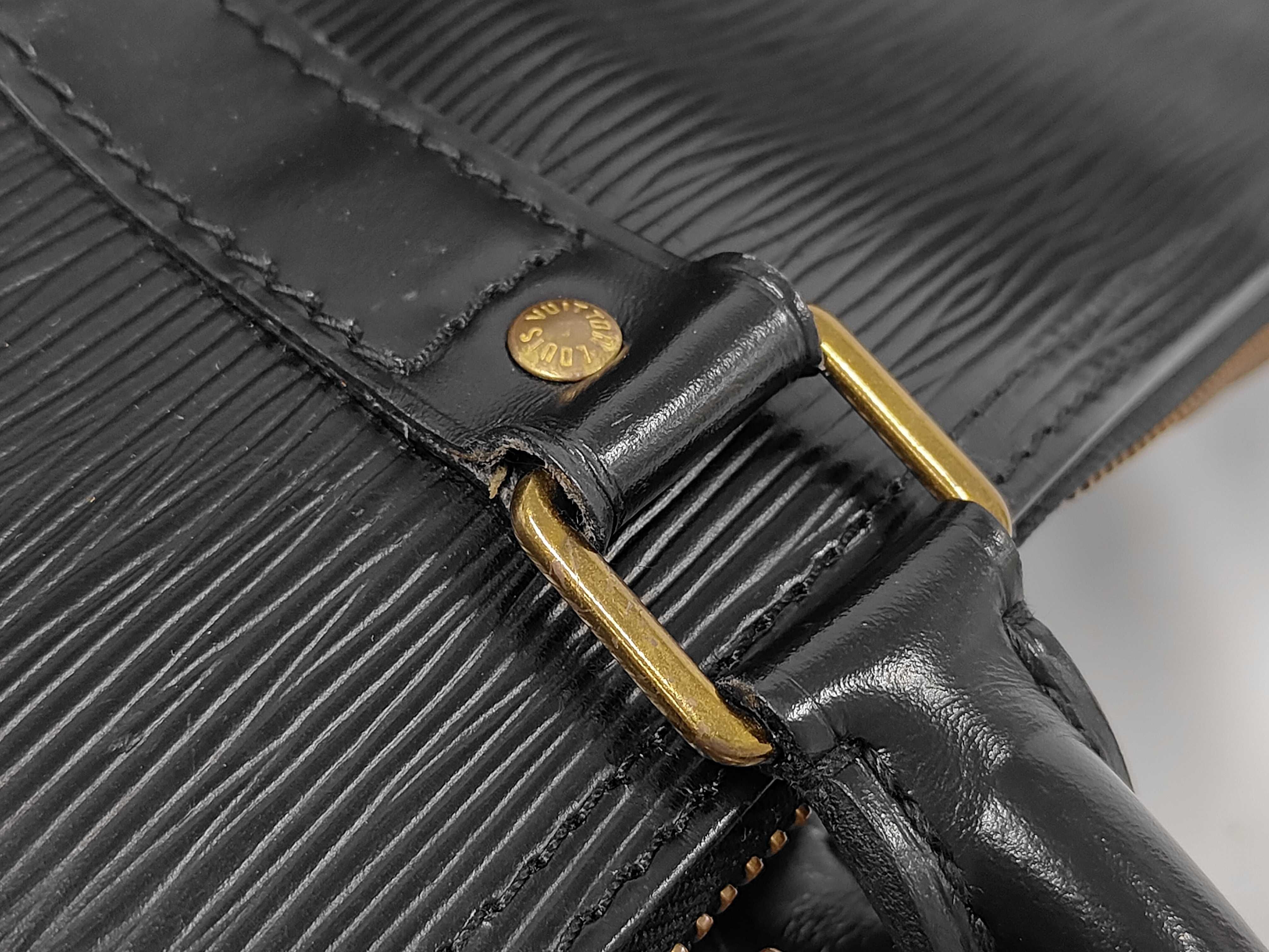 Epi Keepall 50 Noir VI0950 Boston Bag — view 5