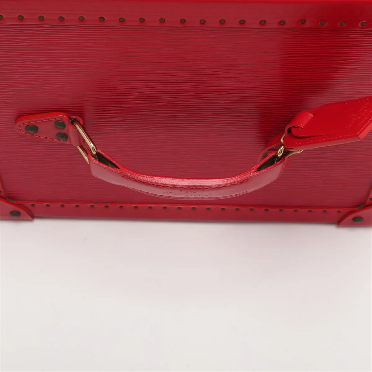 Epi Coffret Polyvalent - AAS42312 Red with initials — view 5