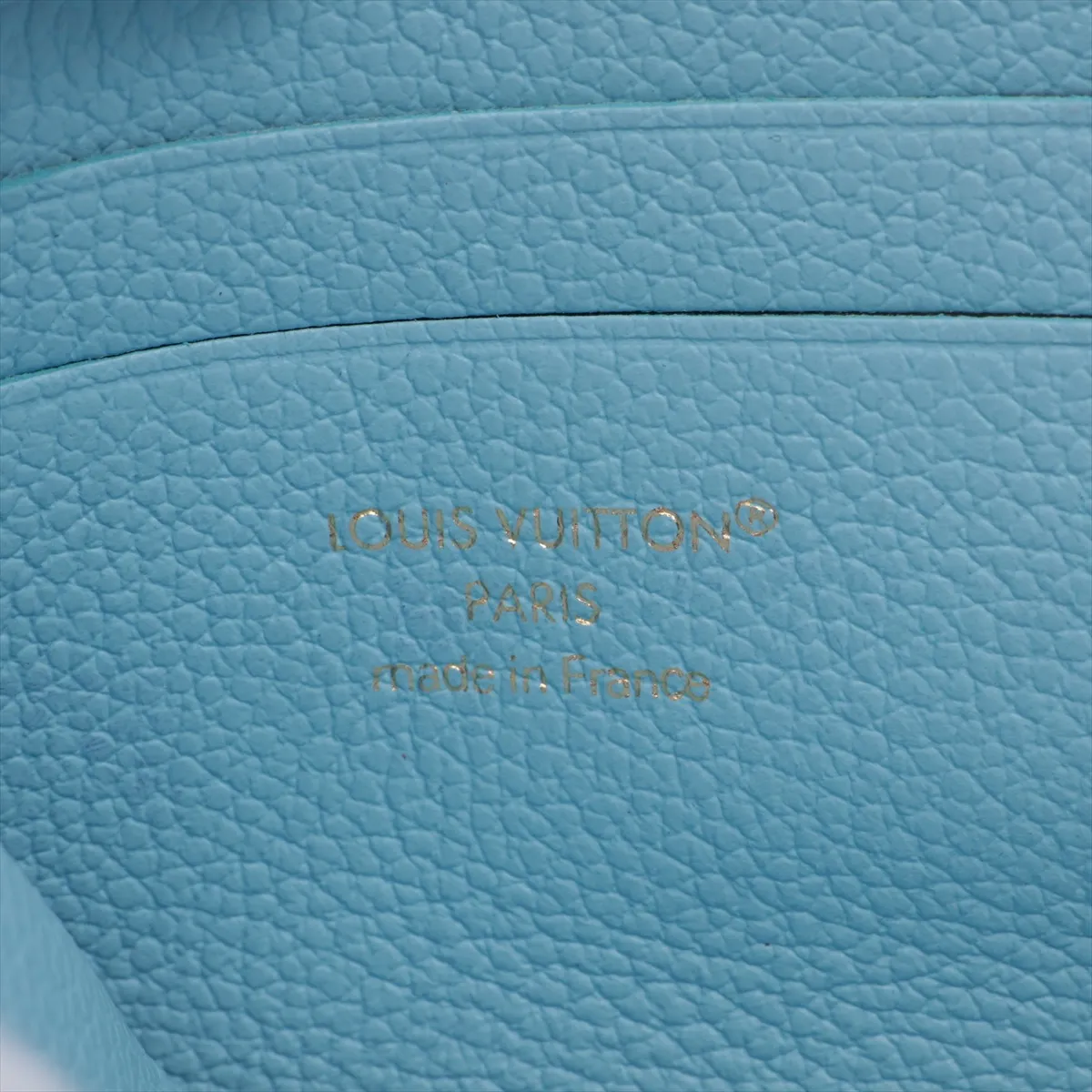 Monogram Empreinte Portefeuille Lisa M27488 Light Blue Compact Wallet (RFID detected) — view 7