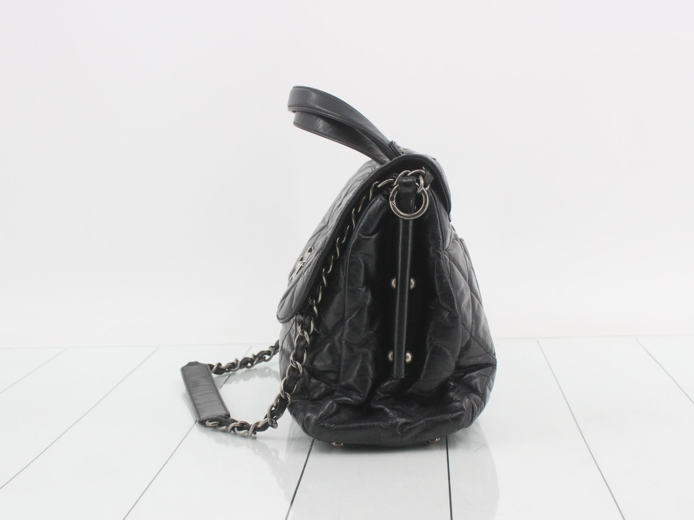 Leather Coco Mark 2-Way Chain Shoulder/Handbag — view 3