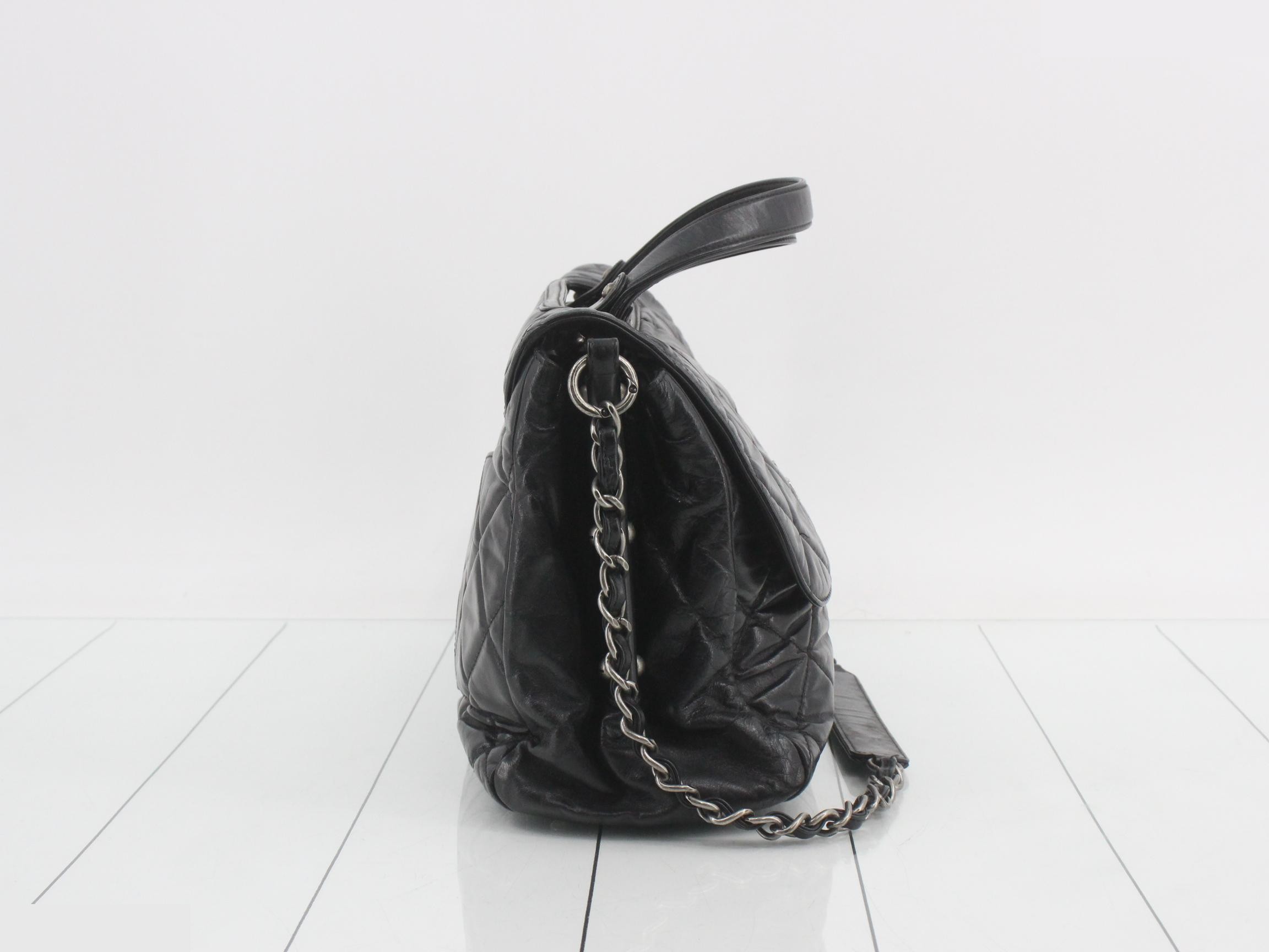 Leather Coco Mark 2-Way Chain Shoulder/Handbag — view 4
