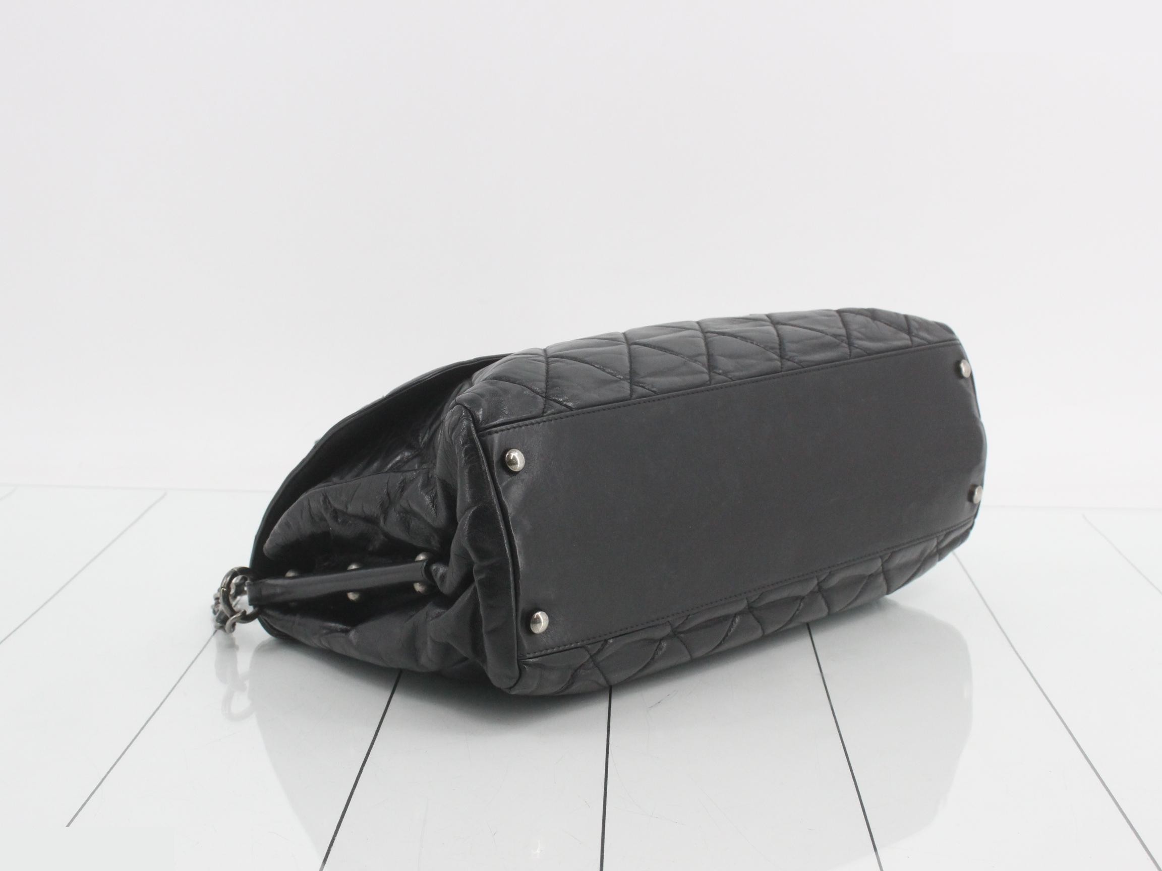 Leather Coco Mark 2-Way Chain Shoulder/Handbag — view 5