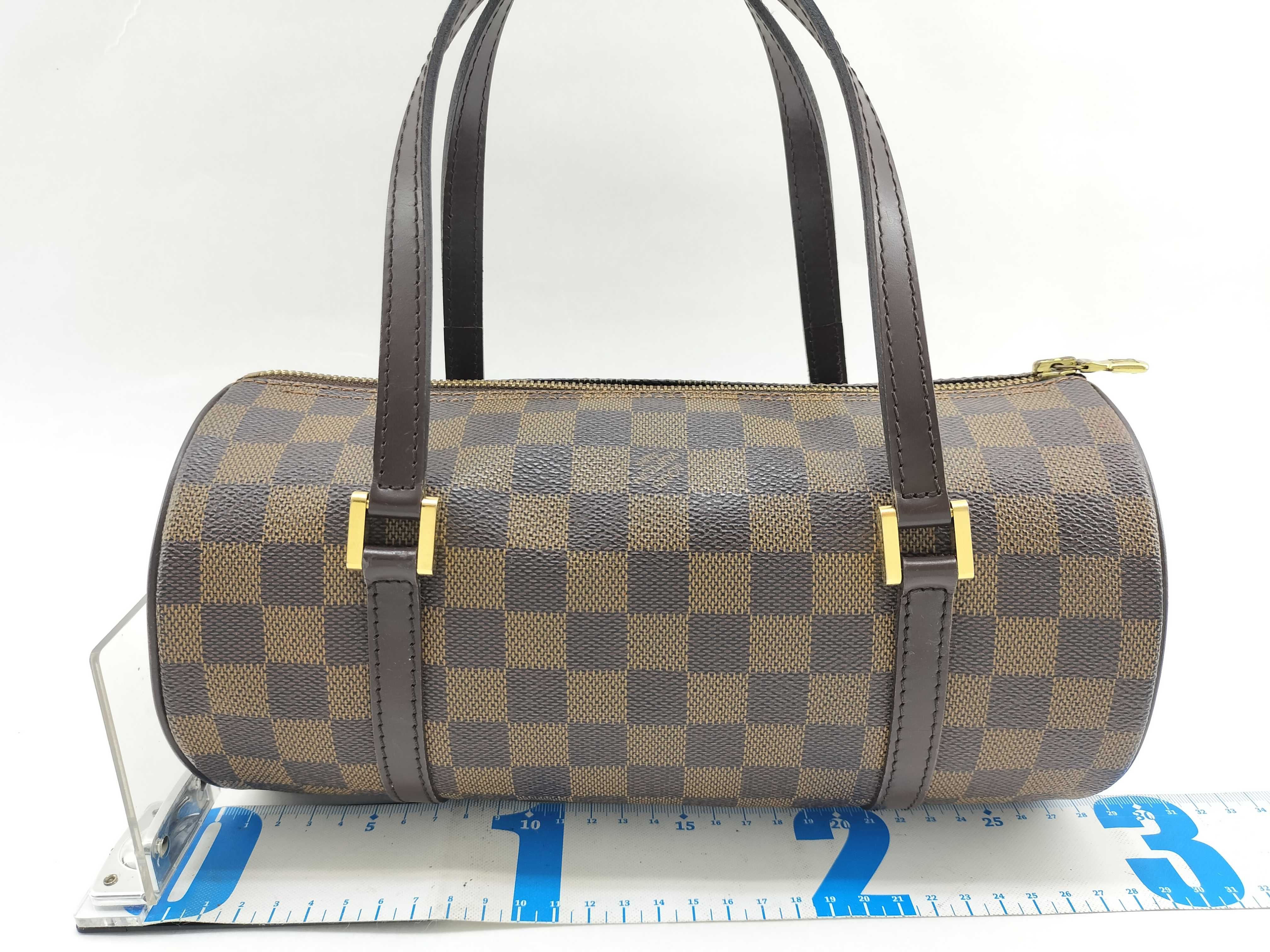 Damier Papillon PM N51304 DU0093 Brown Handbag — view 2