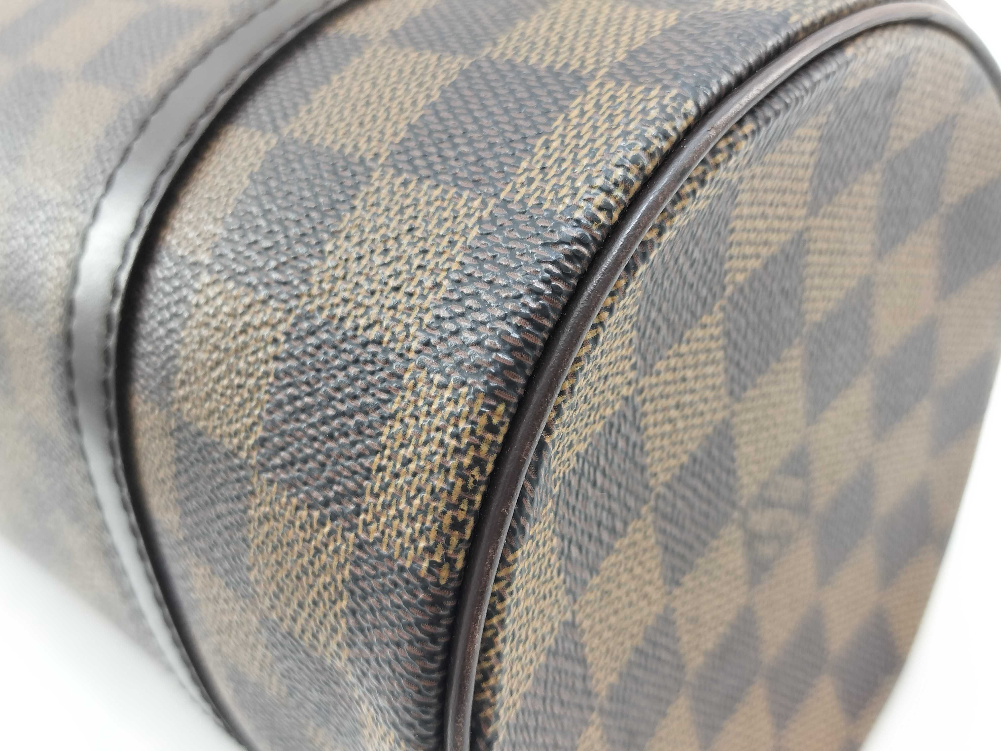 Damier Papillon PM N51304 DU0093 Brown Handbag — view 8