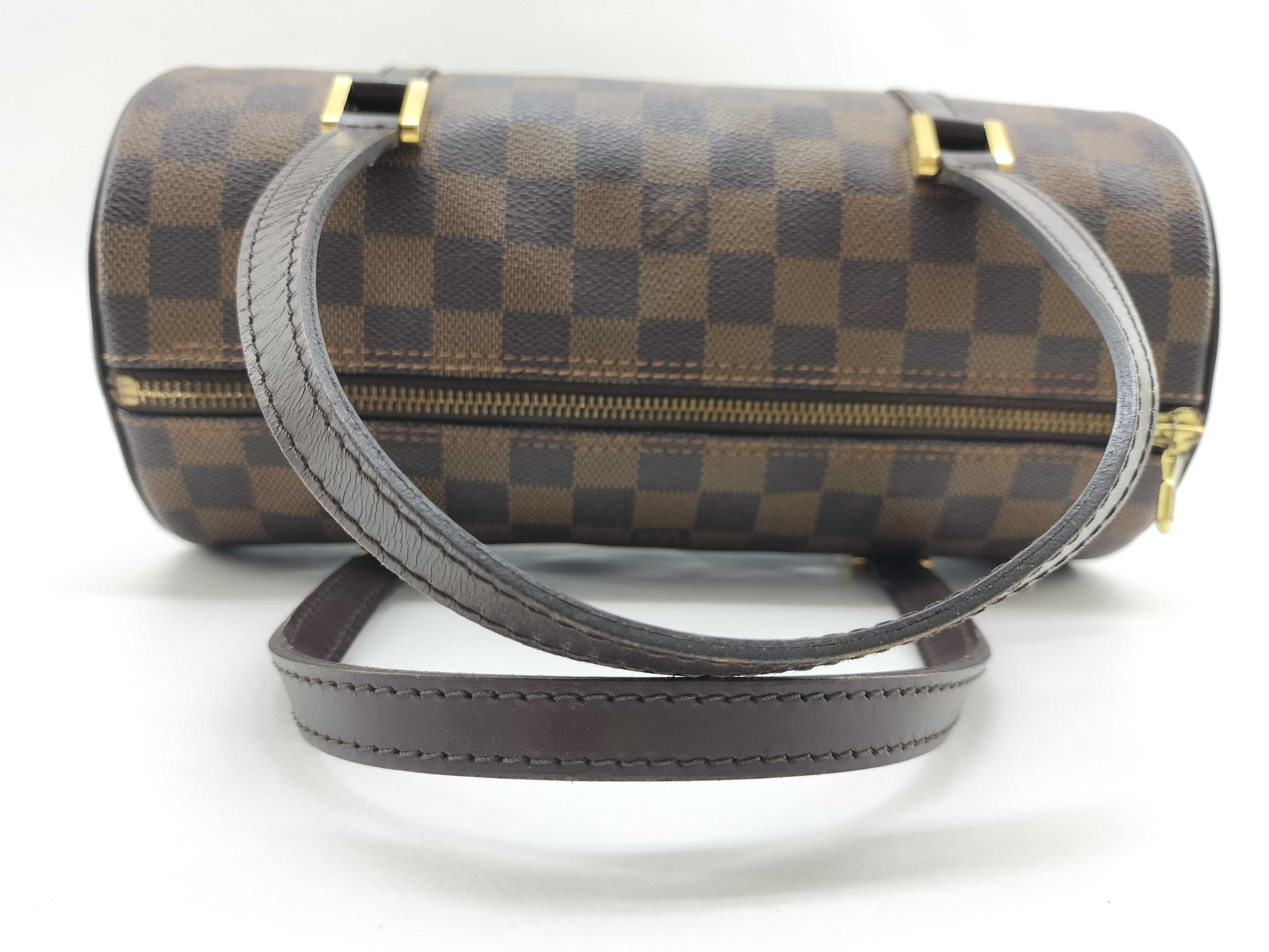 Damier Papillon PM N51304 DU0093 Brown Handbag — view 9