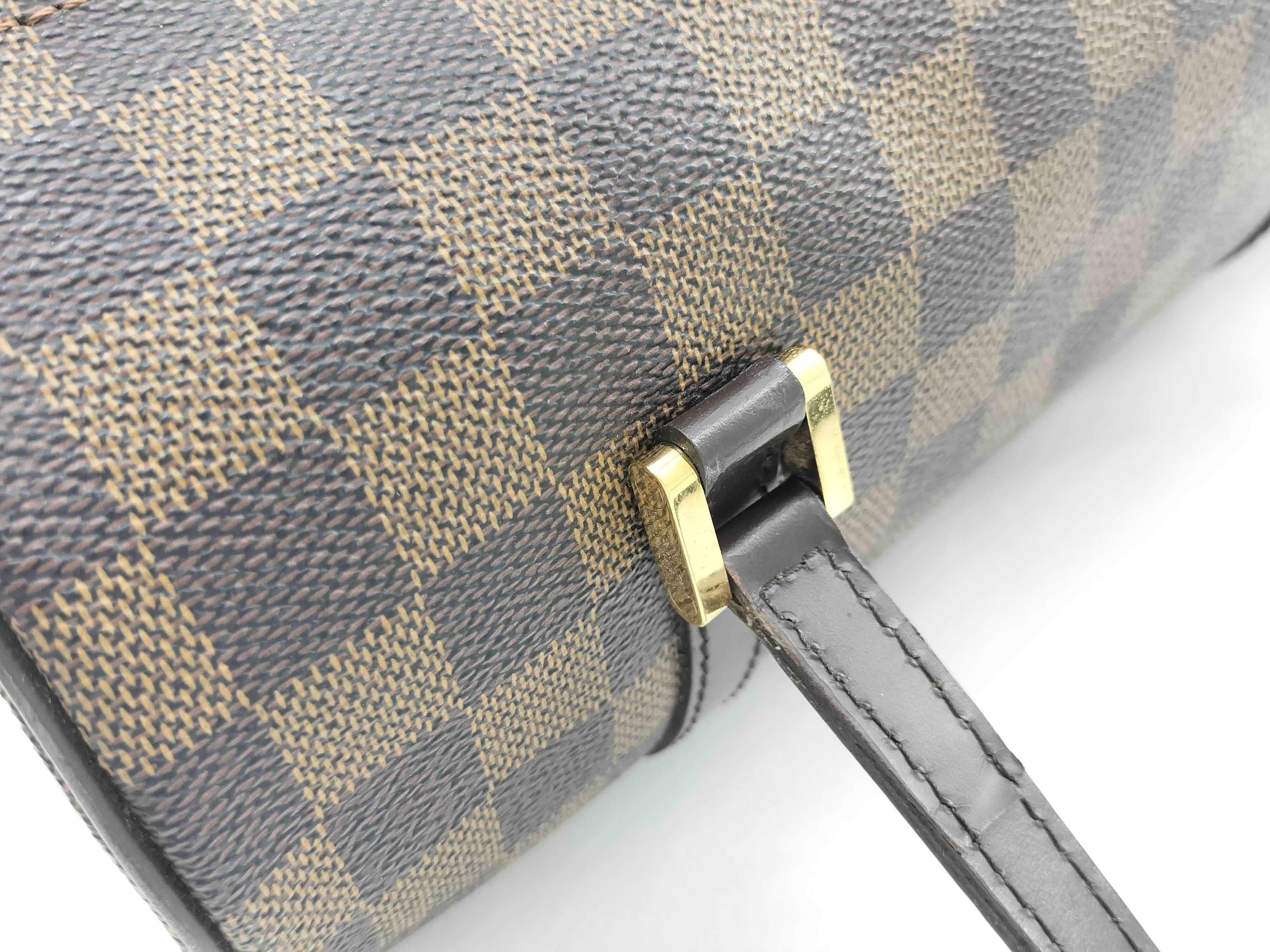 Damier Papillon PM N51304 DU0093 Brown Handbag — view 10