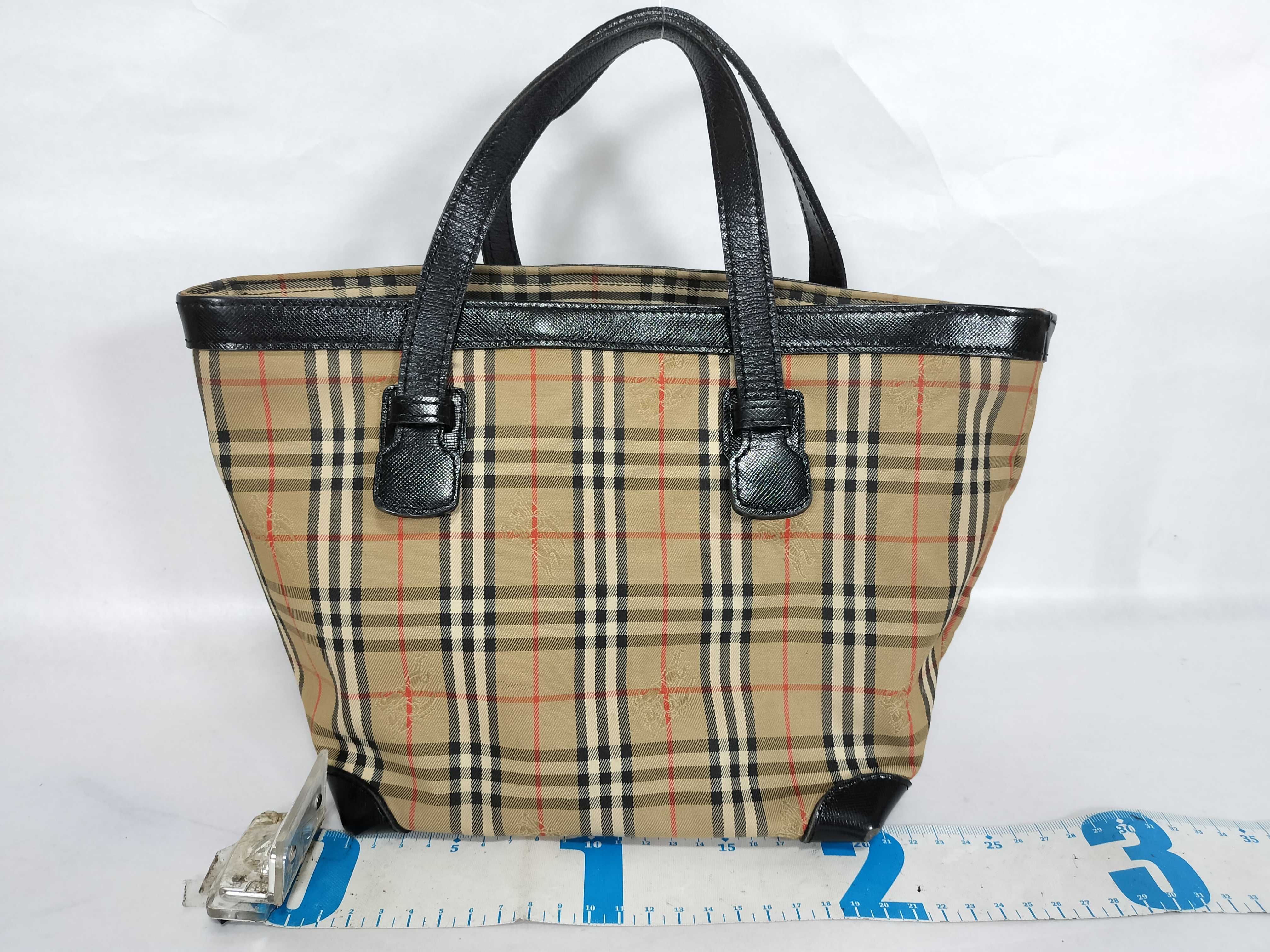 handbag, Nova Check Shadow Horse pattern — view 2