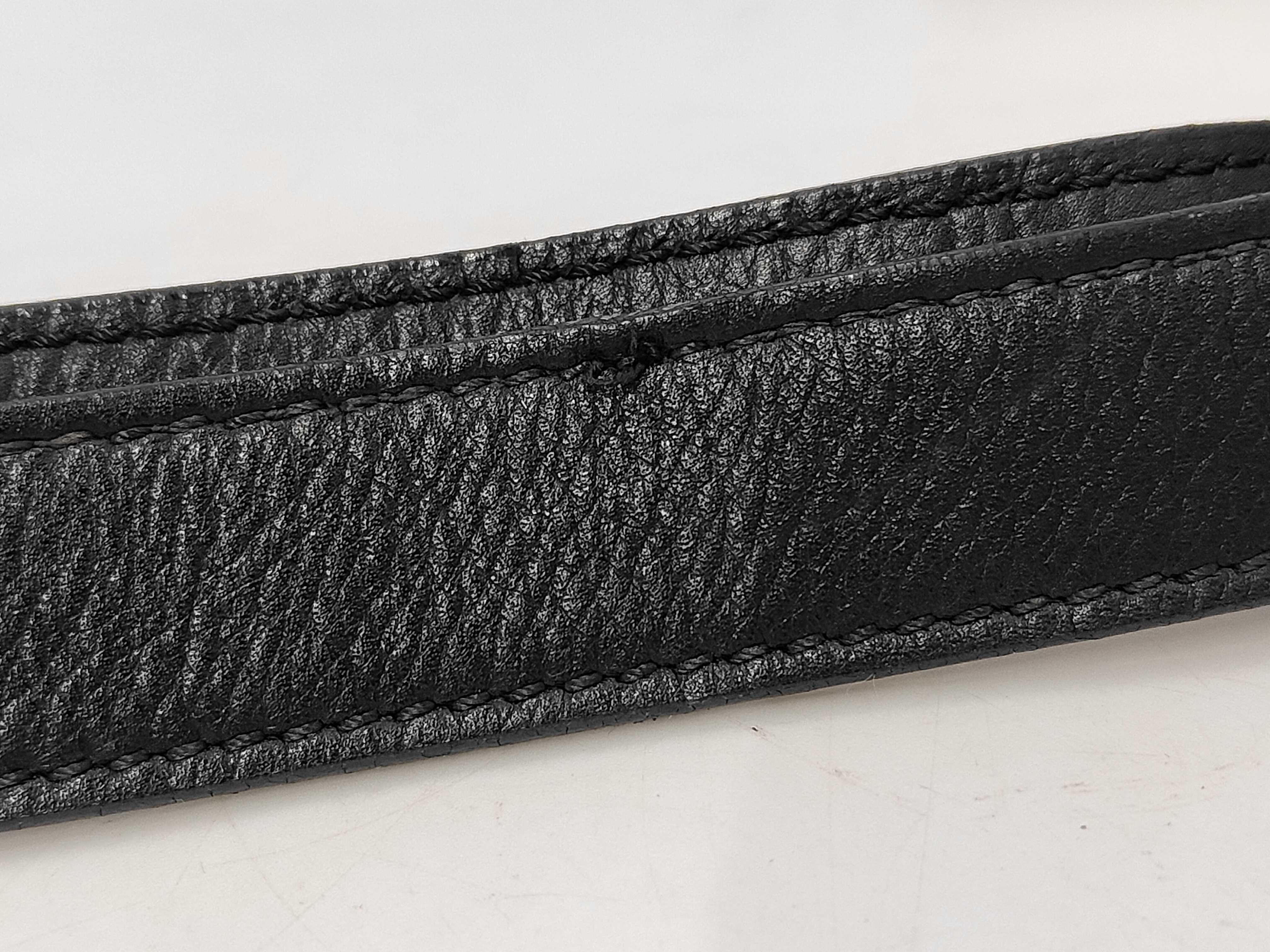 Circle Logo One-Shoulder Bag, Calf Leather, Black Shoulder Bag — view 4