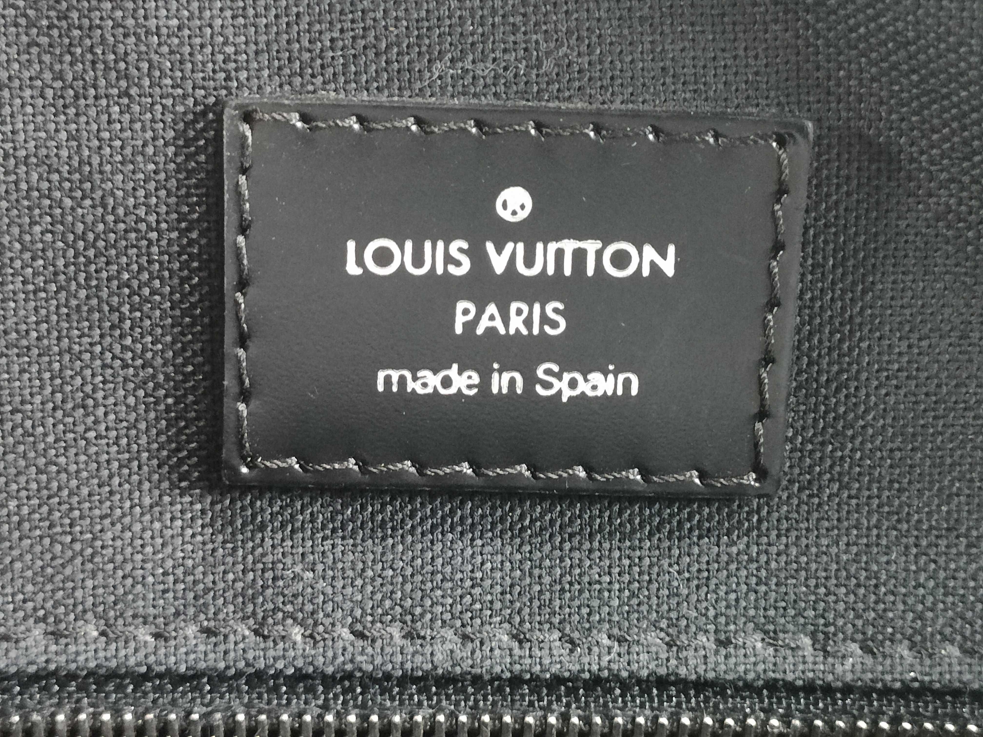 Epi Bourget Business Bag Boston Bag Black Serial Business Bag — view 12