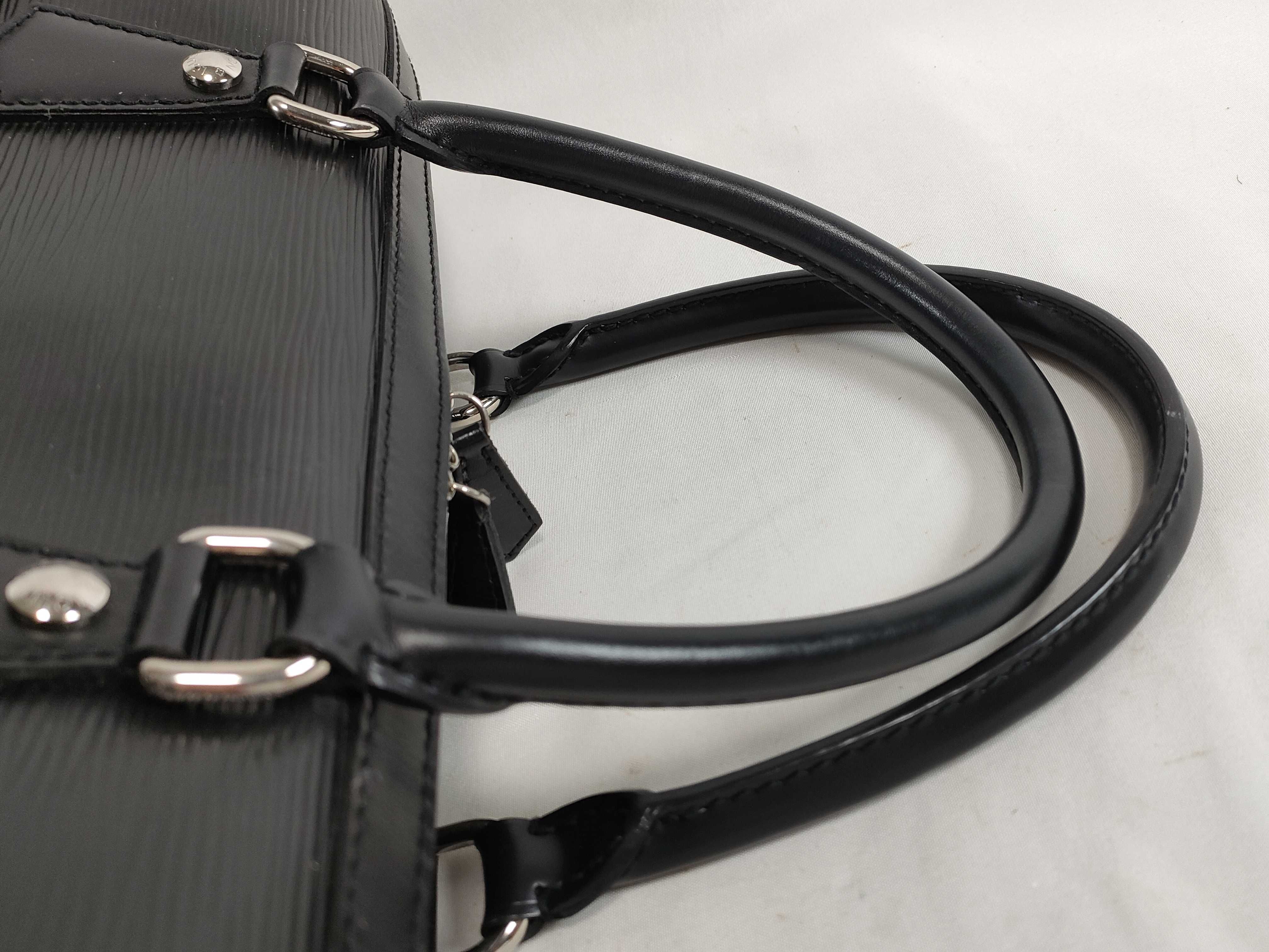 Epi Bourget Business Bag Boston Bag Black Serial Business Bag — view 3