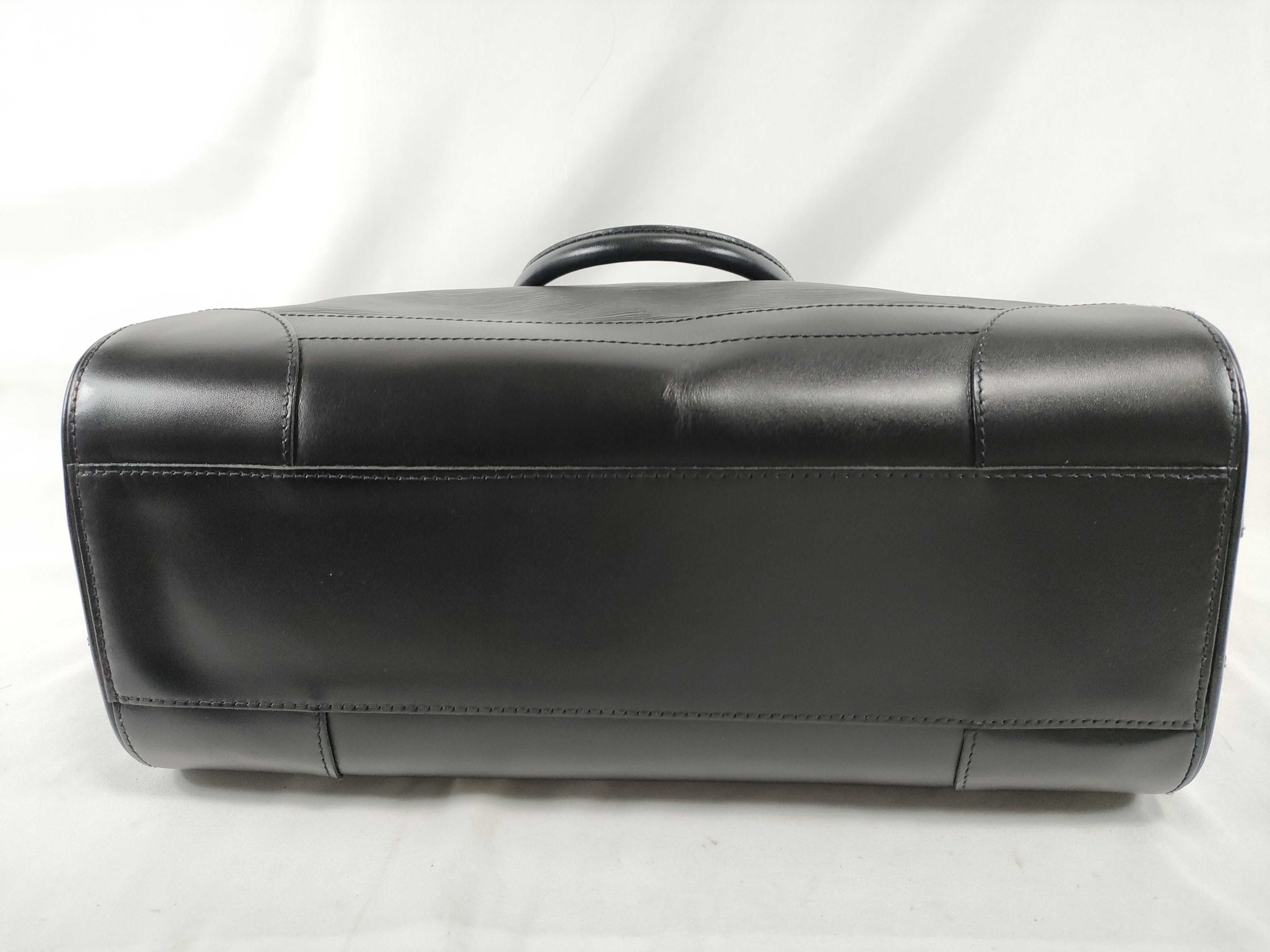 Epi Bourget Business Bag Boston Bag Black Serial Business Bag — view 8