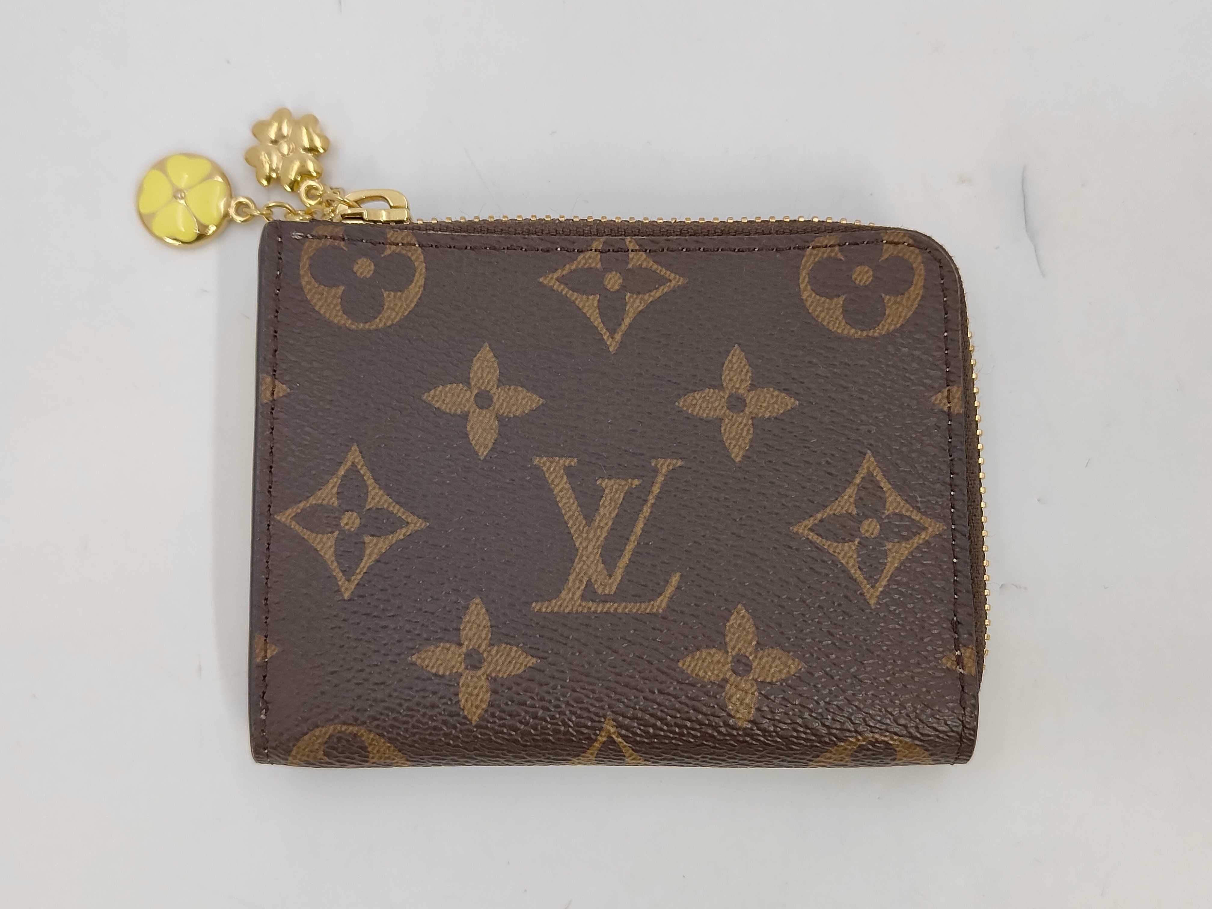Monogram Portefeuille Noir Compact Wallet