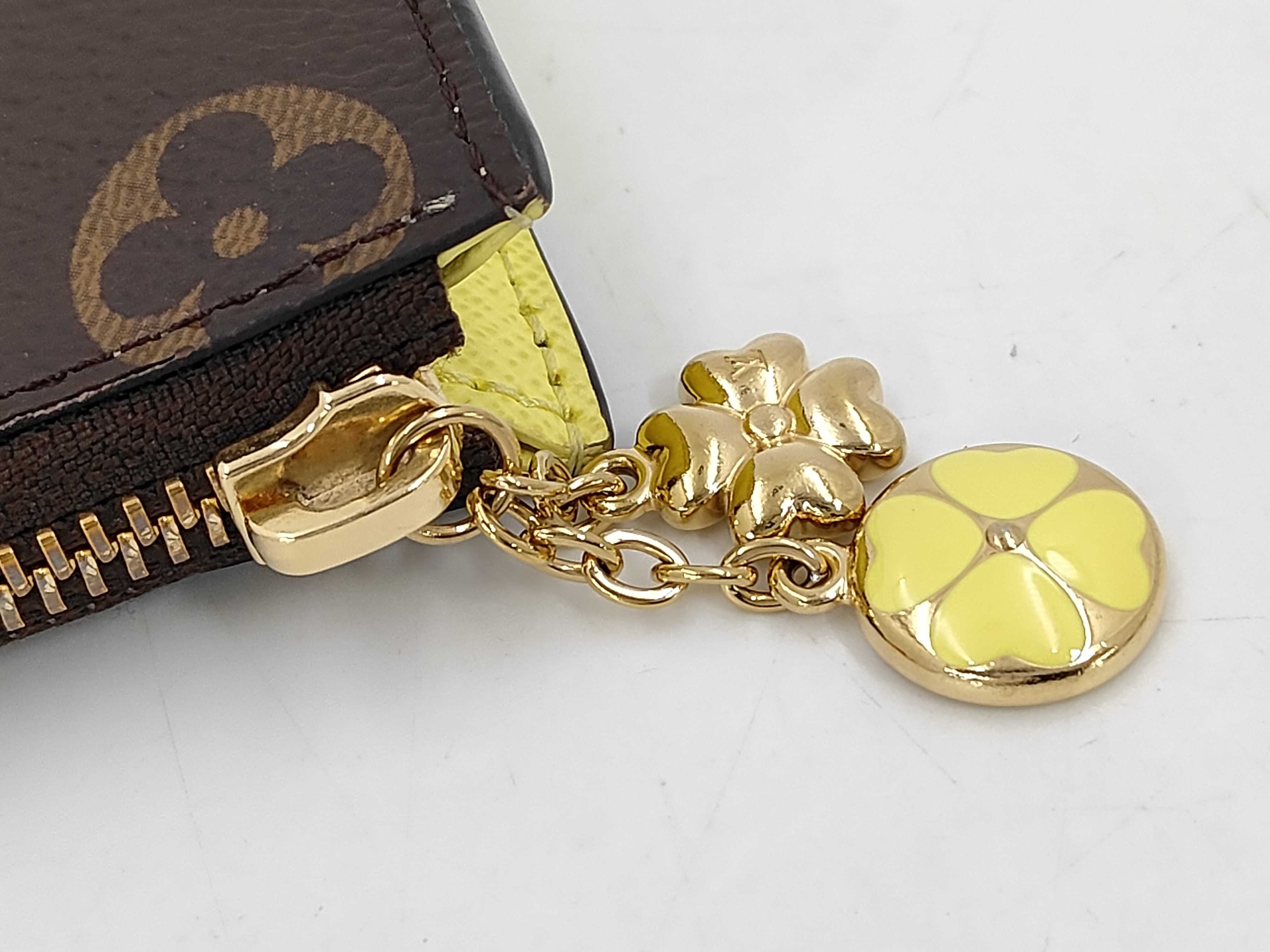 Monogram Portefeuille Noir Compact Wallet — view 6