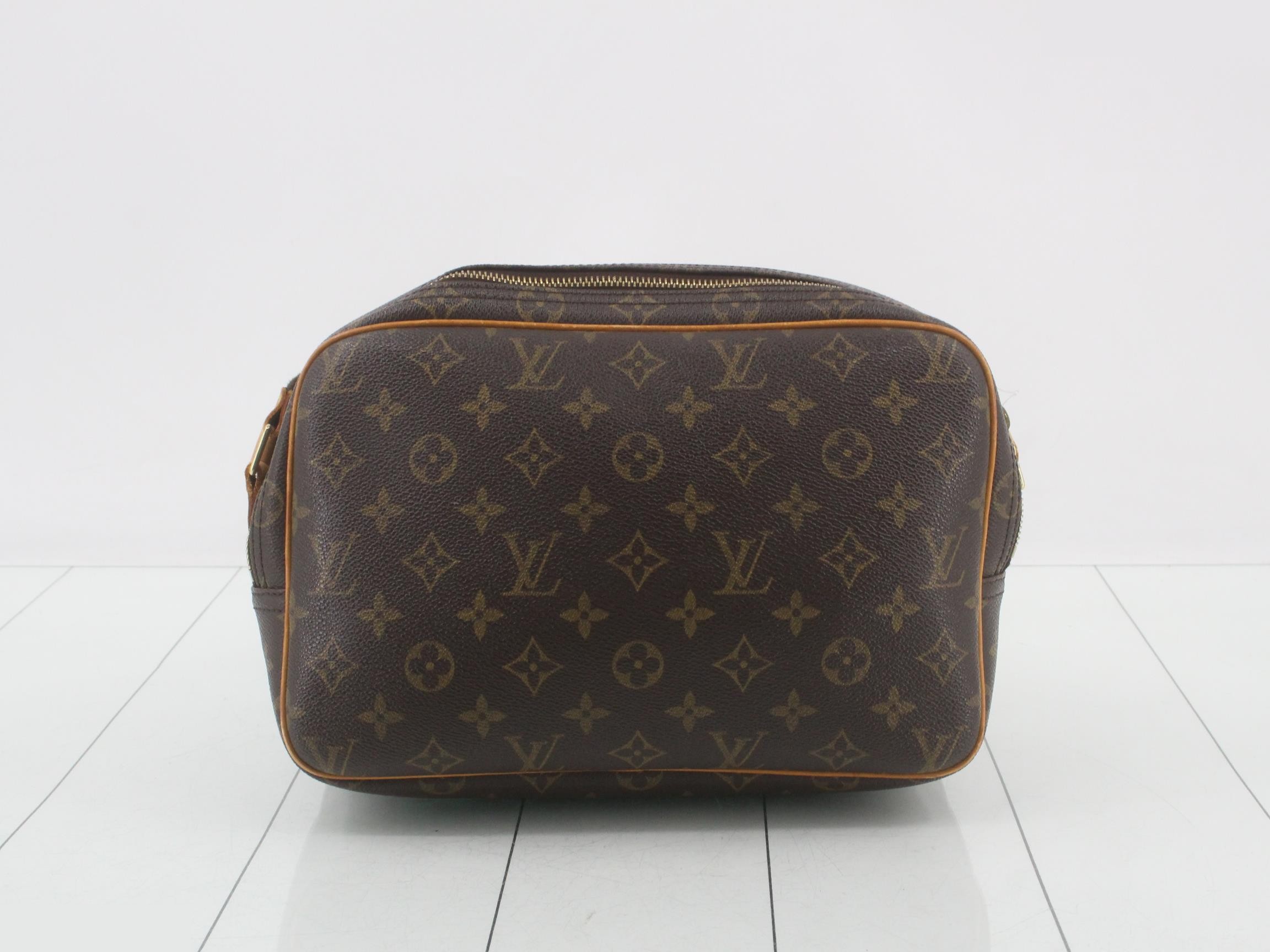 M45254 Reporter PM Shoulder Bag, Monogram, Brown — view 2